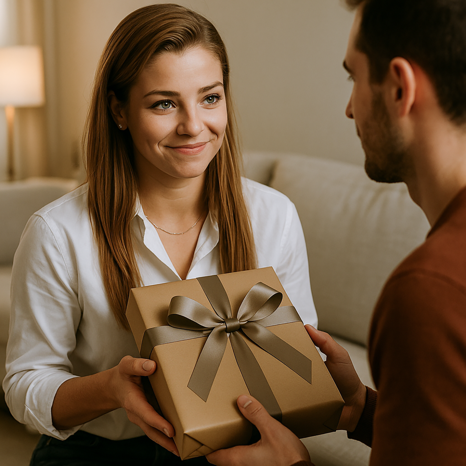 Image of Ilustracja na 30. + życzenia - druk na szkle, portret z Twojego zdjęcia