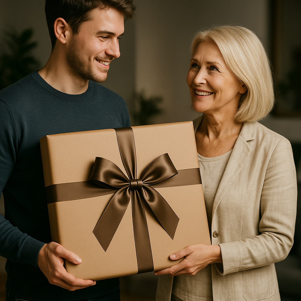 Image of Karykatura z życzeniami na 50 urodziny - plakat z Twojego zdjęcia