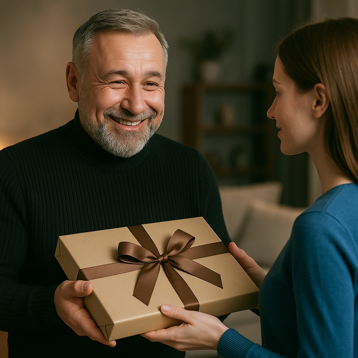 Image of Karykatura na pięćdziesiątkę - druk na szkle, portret z Twojego zdjęcia