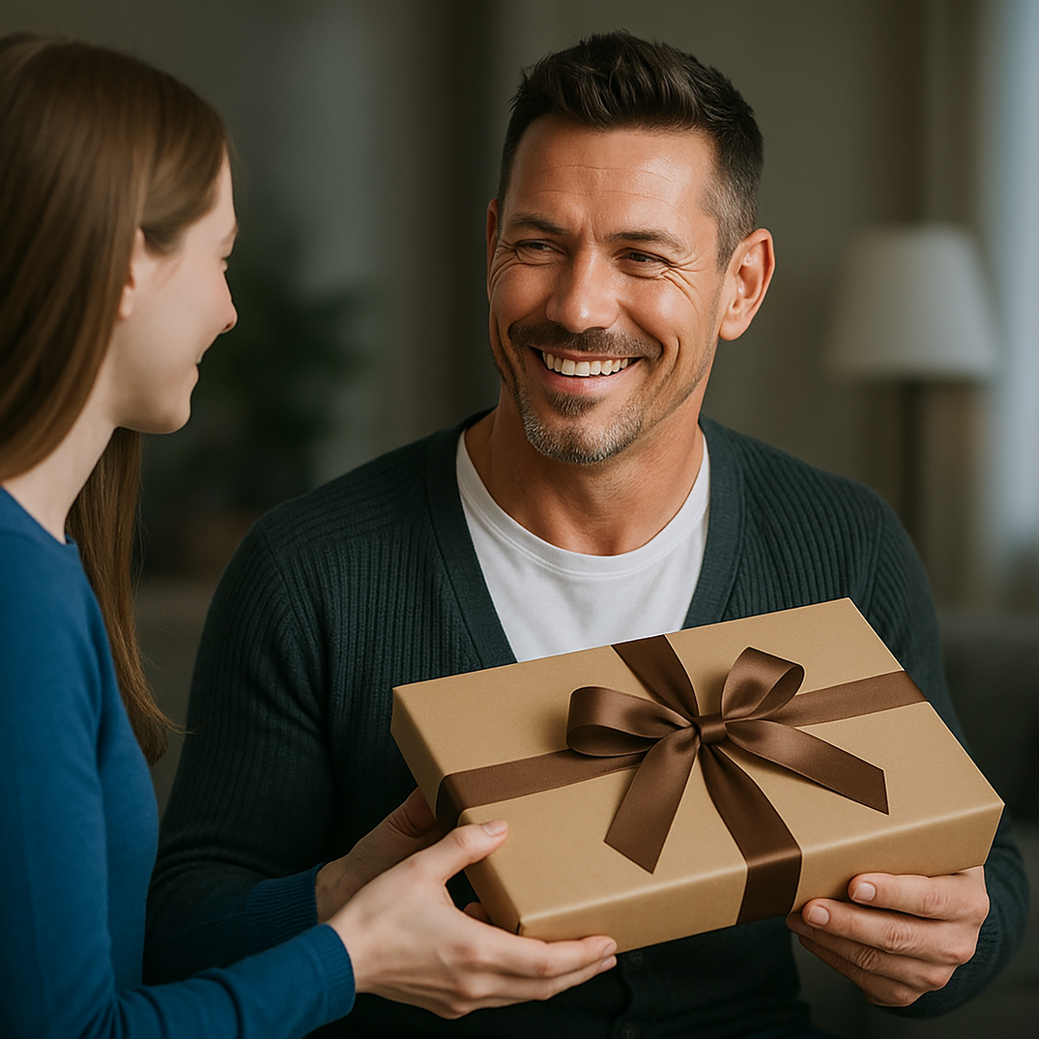 Image of Jego urodzinowa karykatura na 40. - druk na szkle, portret z Twojego zdjęcia