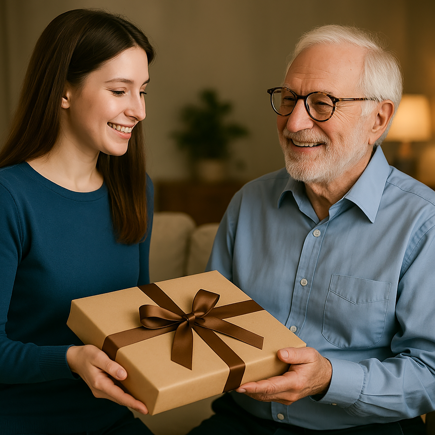 Image of Karykatura z okazji 70. - druk na szkle, portret z Twojego zdjęcia