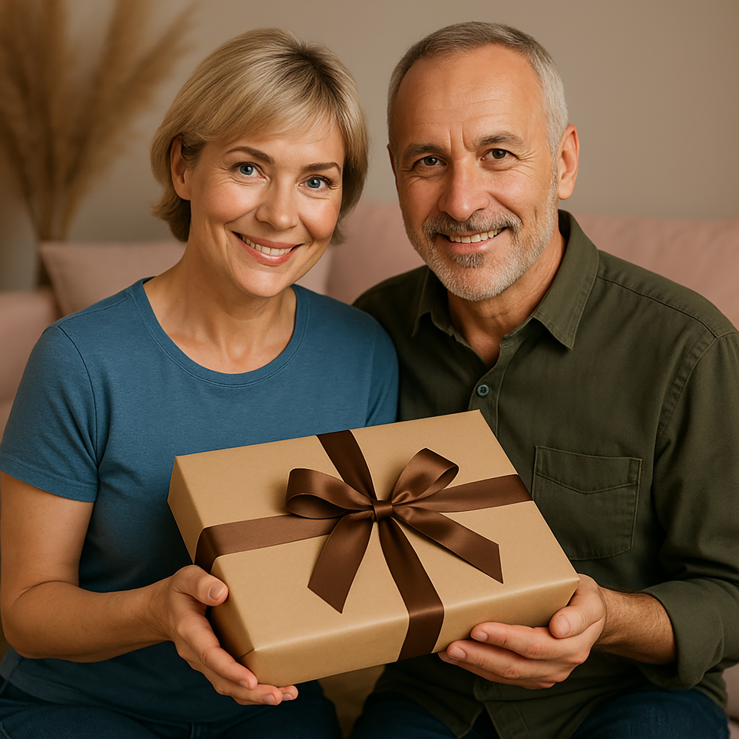Image of Karykatura + napis zawsze razem - druk na szkle, portret z Twojego zdjęcia