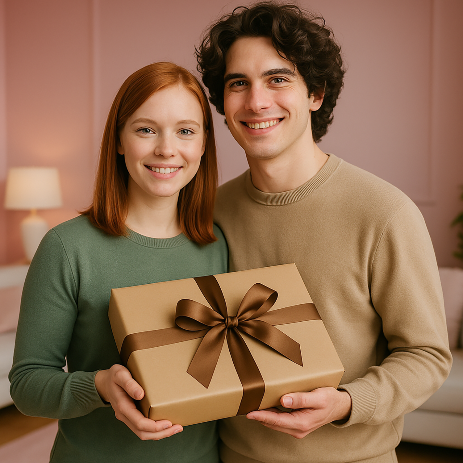 Image of Nasz vibe karykatura - druk na szkle, portret z Twojego zdjęcia