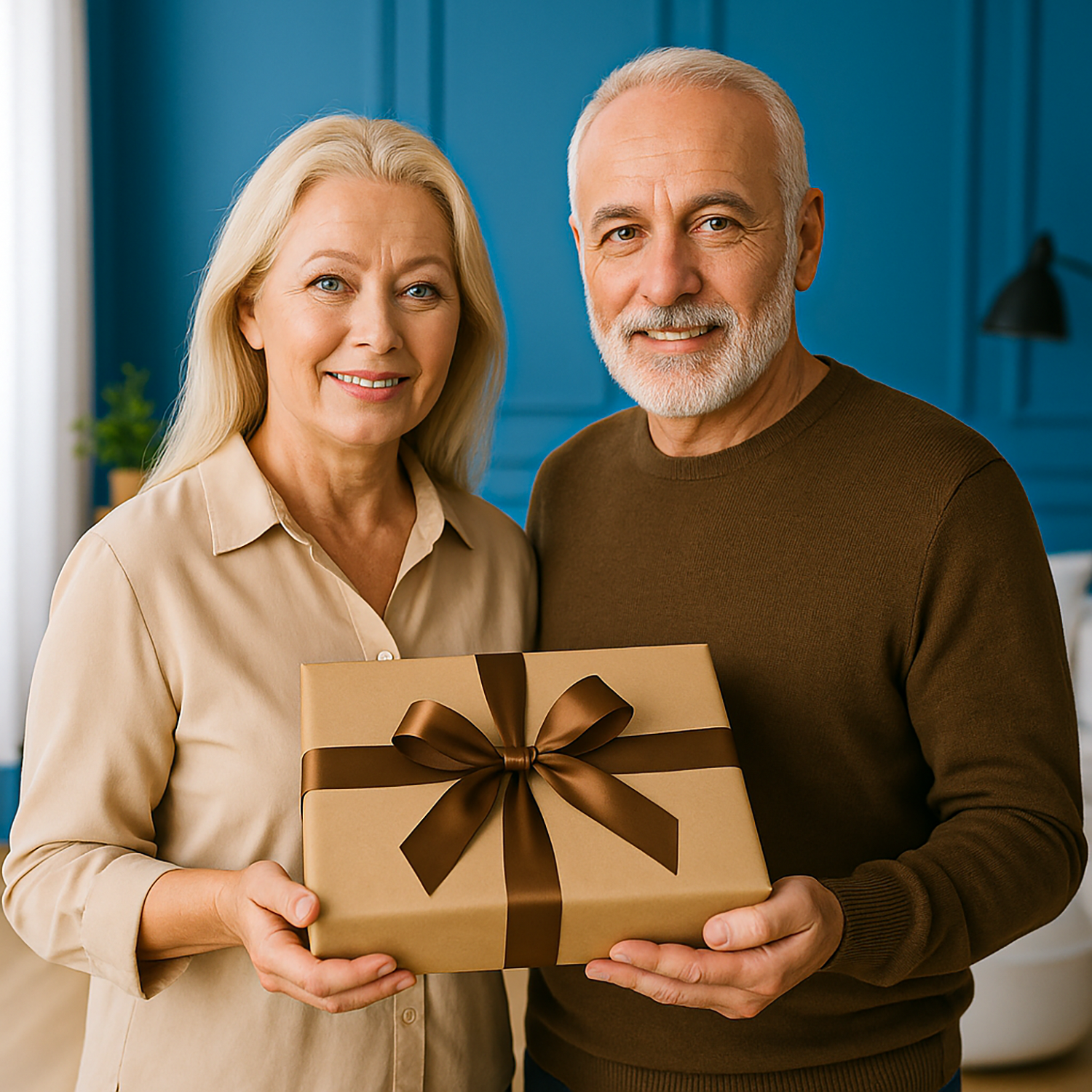 Image of Miłość od lat - druk na szkle, portret z Twojego zdjęcia