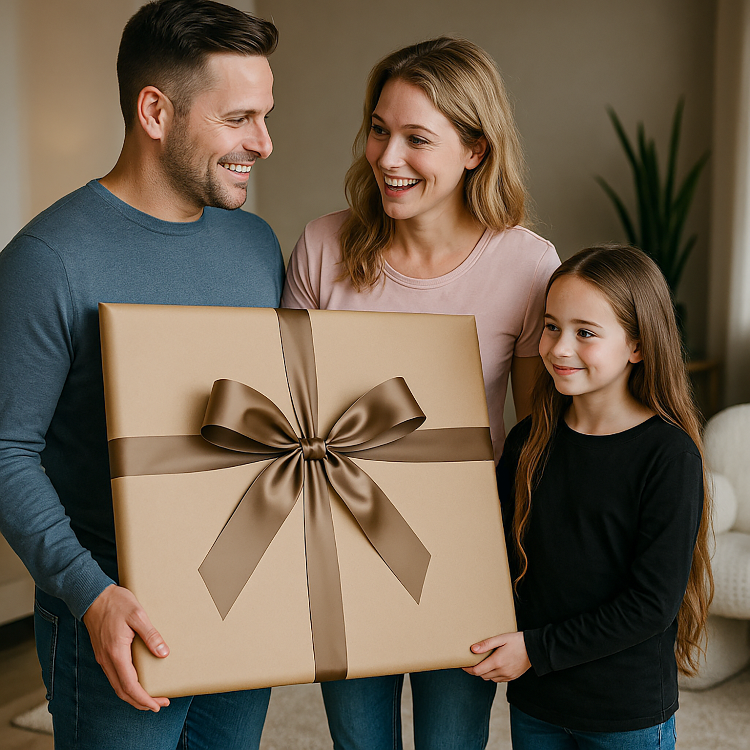 Image of Steampunkowa rodzina - obraz na płótnie z Twojego zdjęcia