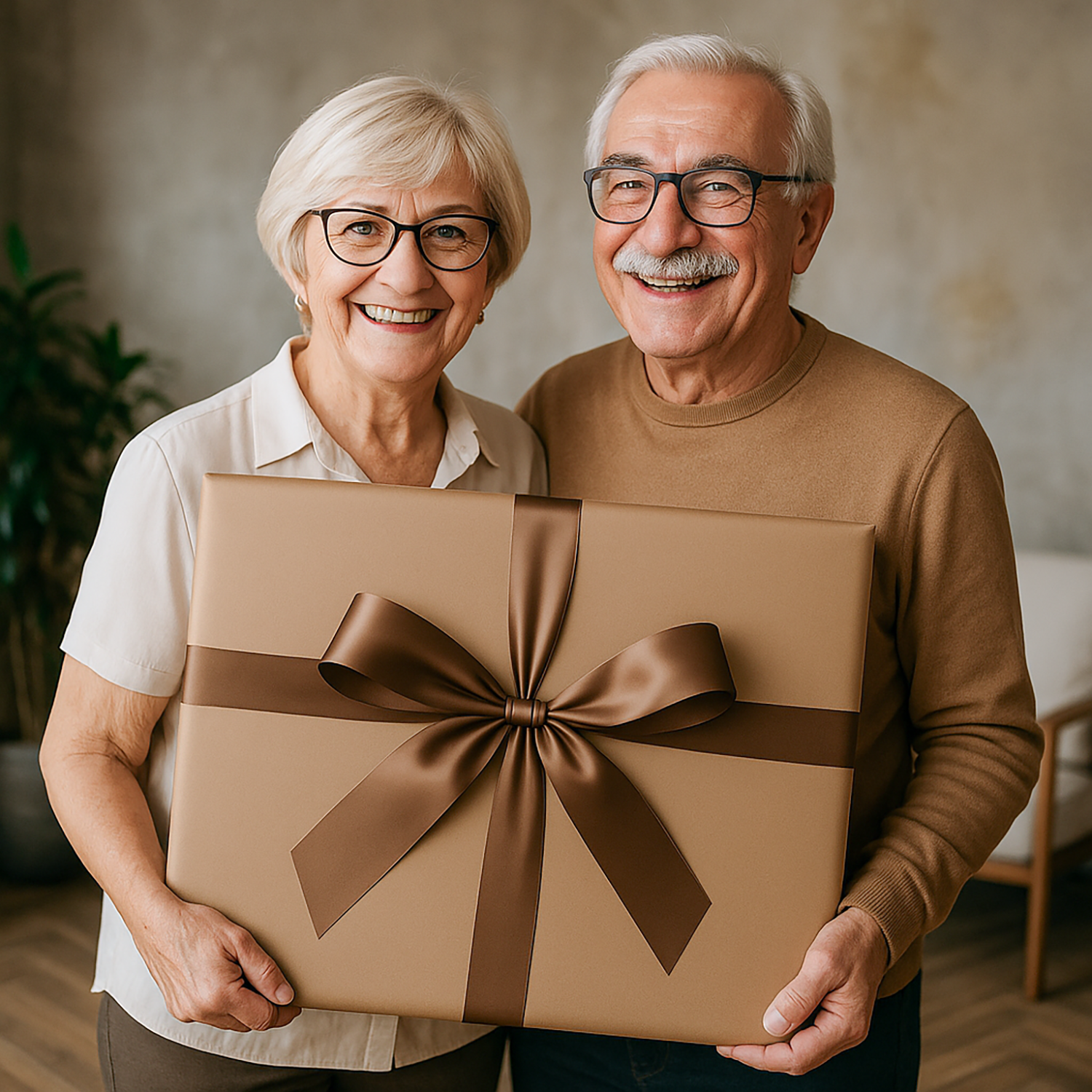 Image of Świąteczny czas karykatura - obraz na płótnie z Twojego zdjęcia