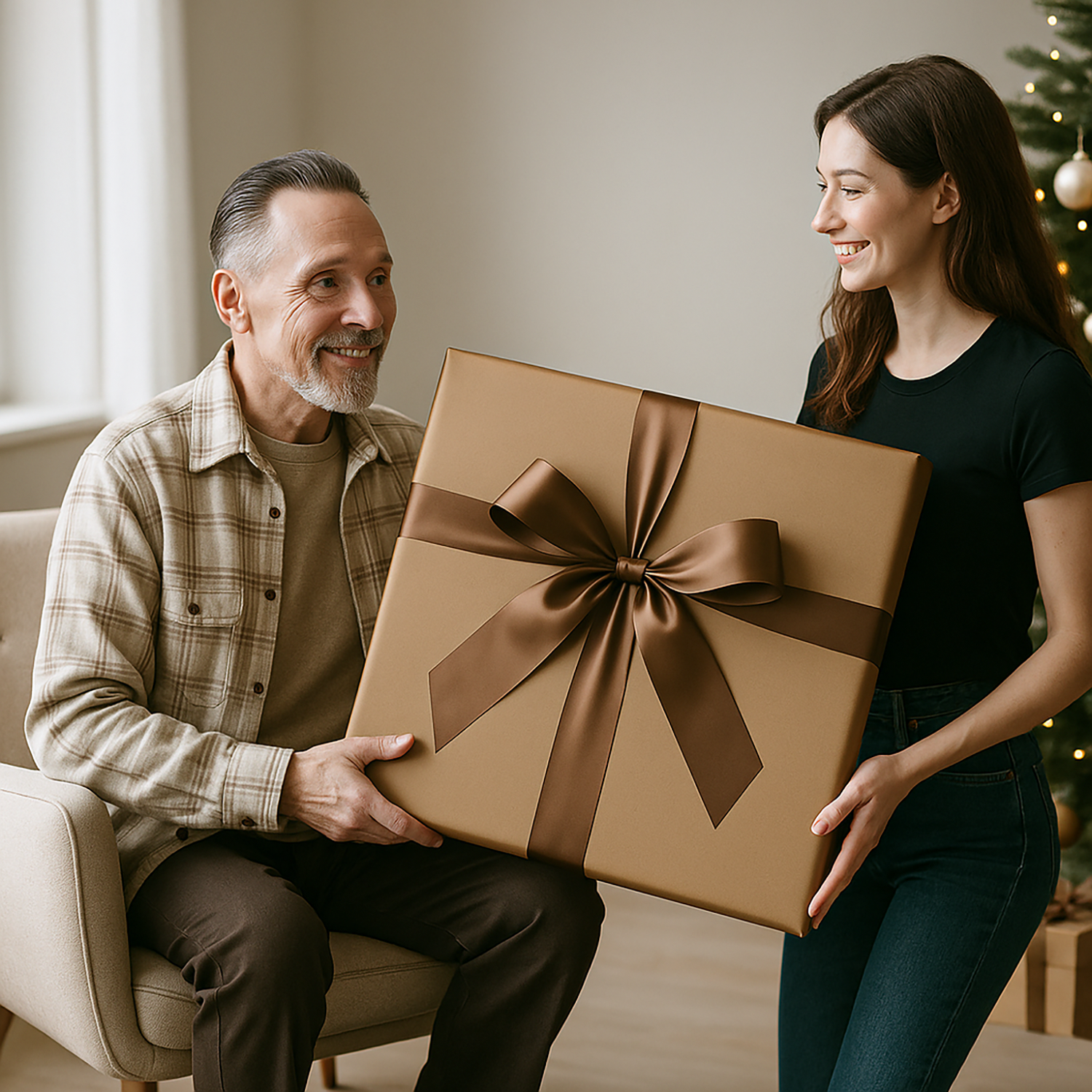 Image of Święty Mikołaj z winem - plakat z Twojego zdjęcia