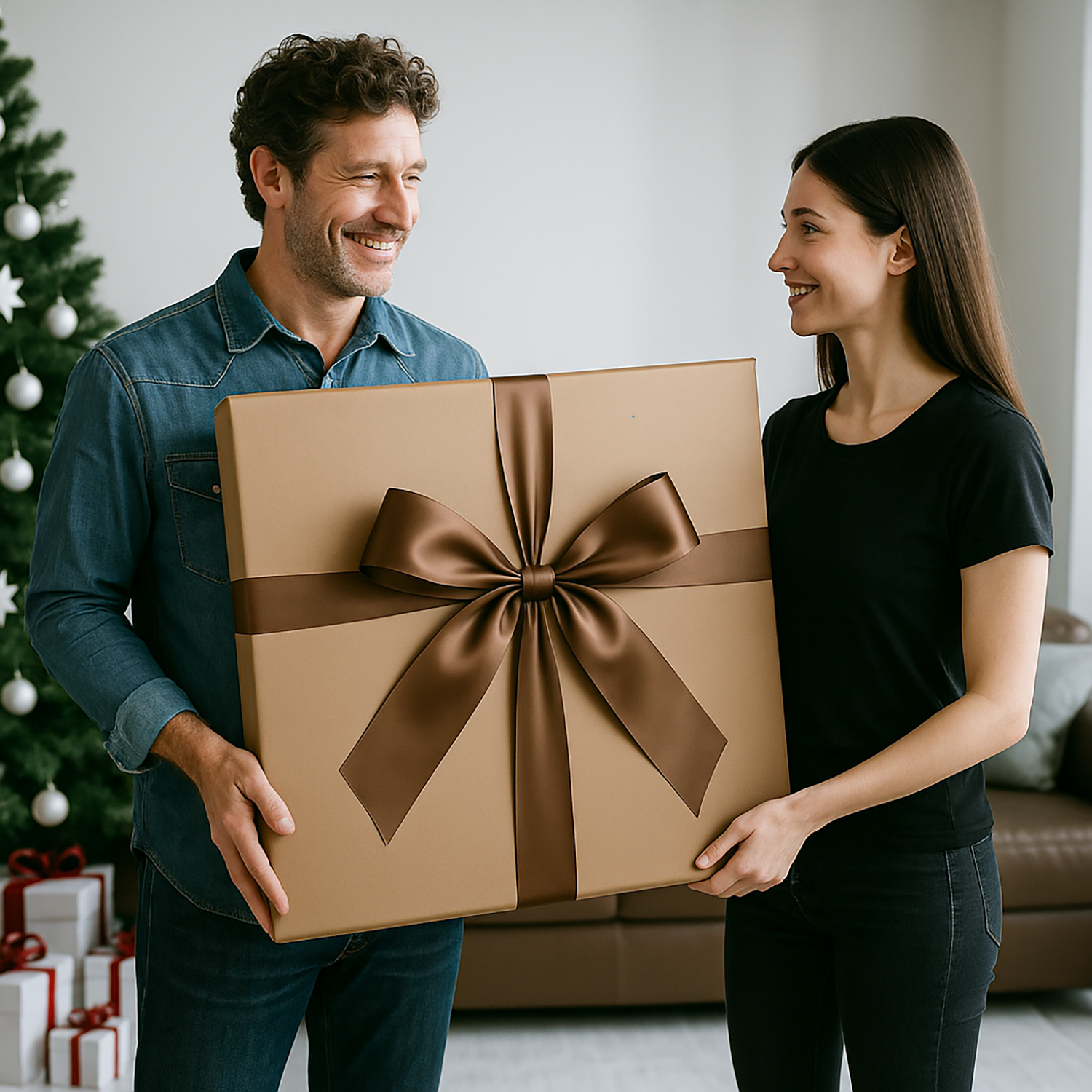 Image of Mikołaj z cygarem - obraz na płótnie z Twojego zdjęcia