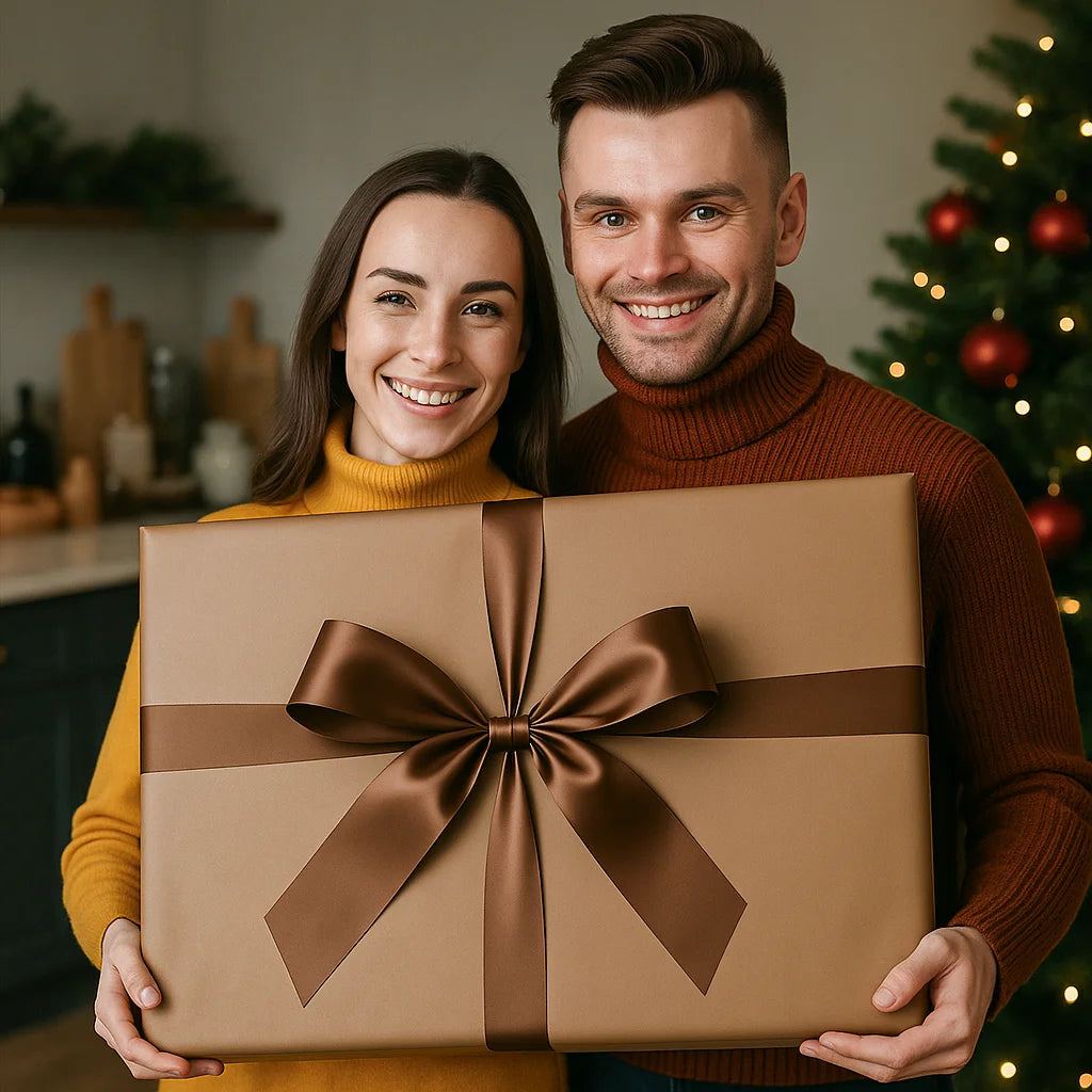 Image of Karykatura pary w saunie - plakat z Twojego zdjęcia