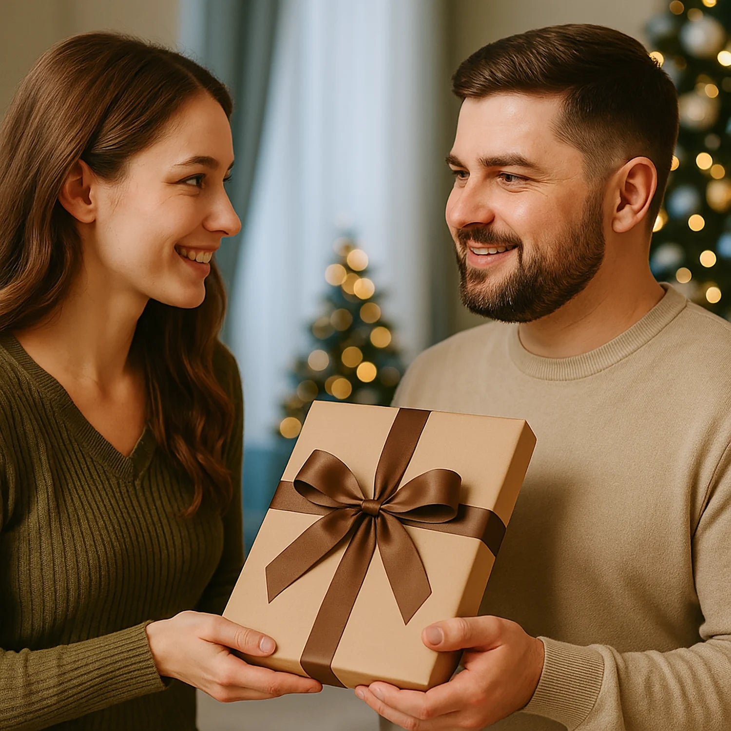 Image of W zimowym stylu - druk na szkle, portret z Twojego zdjęcia