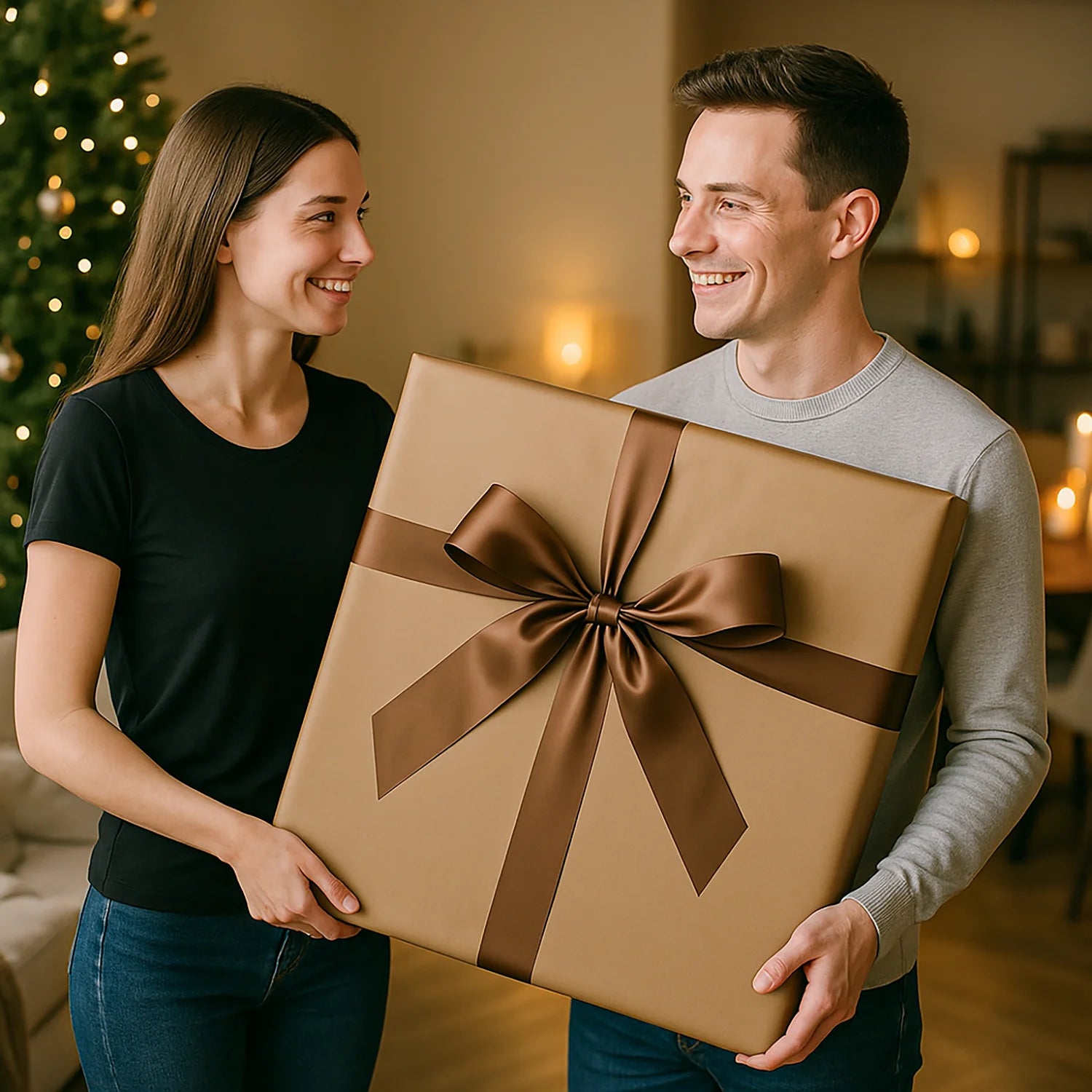 Image of On jako renifer - plakat z Twojego zdjęcia