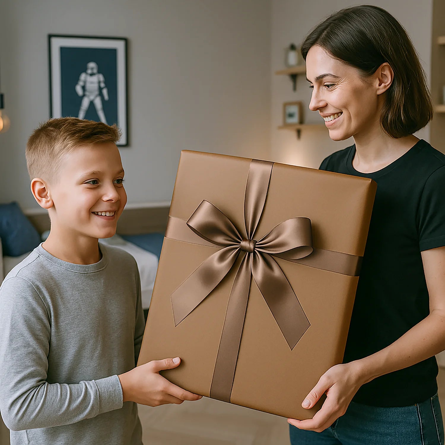 Image of Mały rolnik - plakat z Twojego zdjęcia