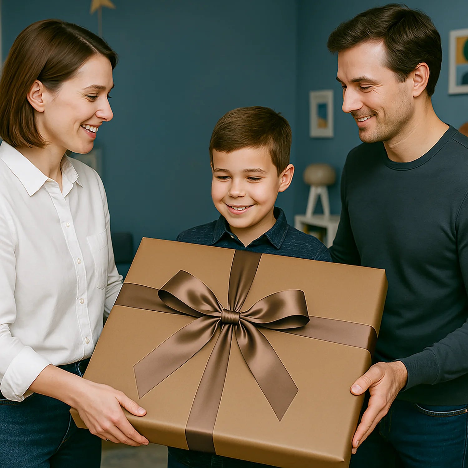 Image of Ilustracja z okazji 10 urodzin - plakat z Twojego zdjęcia