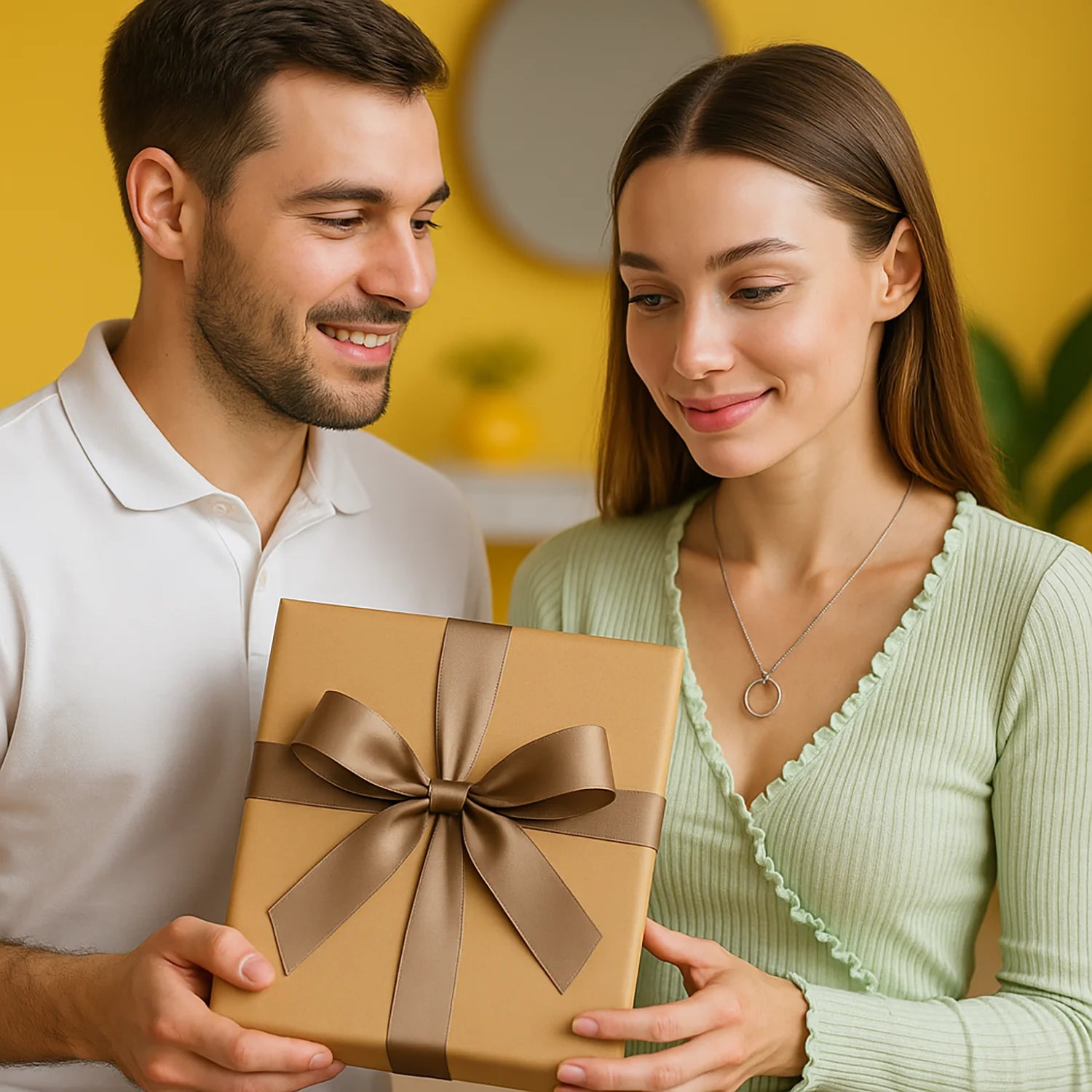 Image of Urodziny miłośniczki kawy - druk na szkle, portret z Twojego zdjęcia