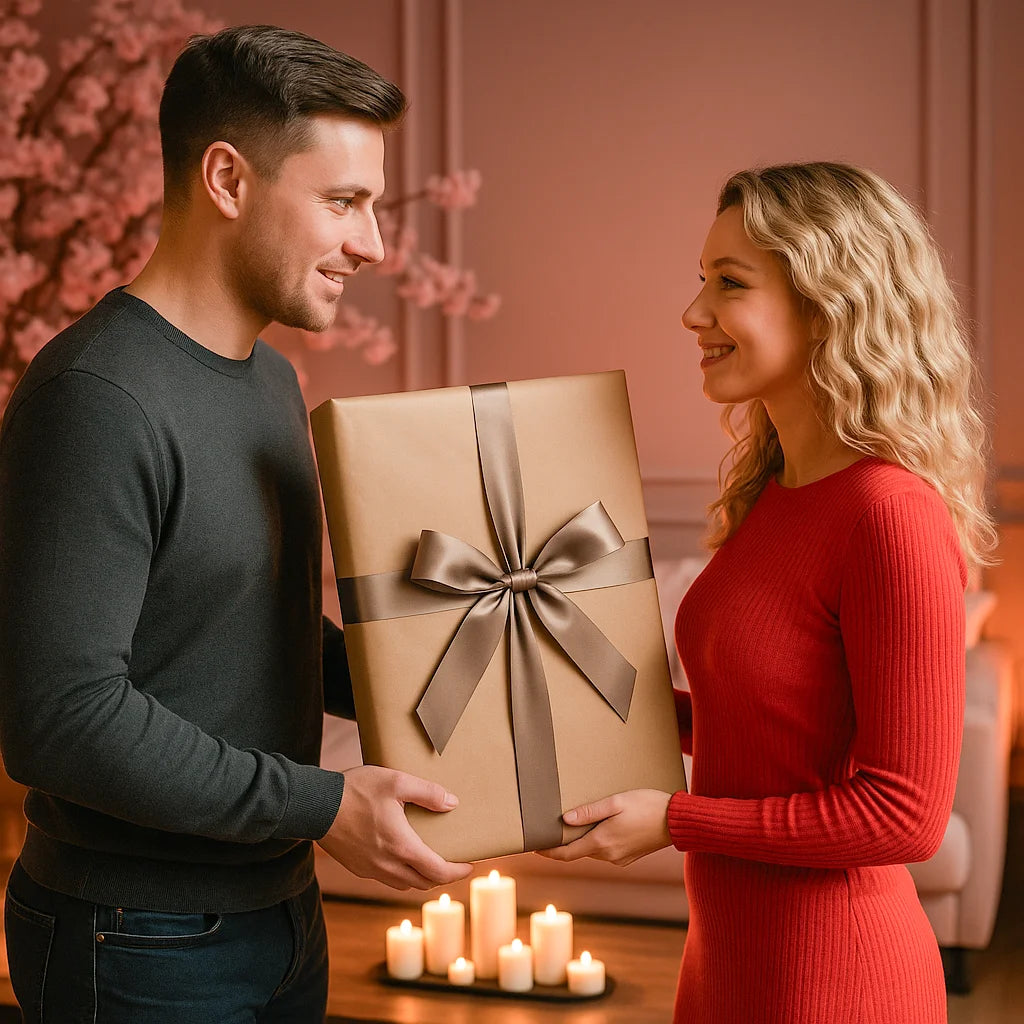 Image of Para w chmurach - obraz na płótnie z Twojego zdjęcia