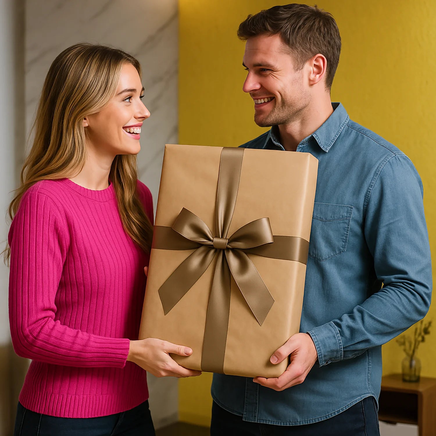 Image of Para 10 lat razem - obraz na płótnie z Twojego zdjęcia