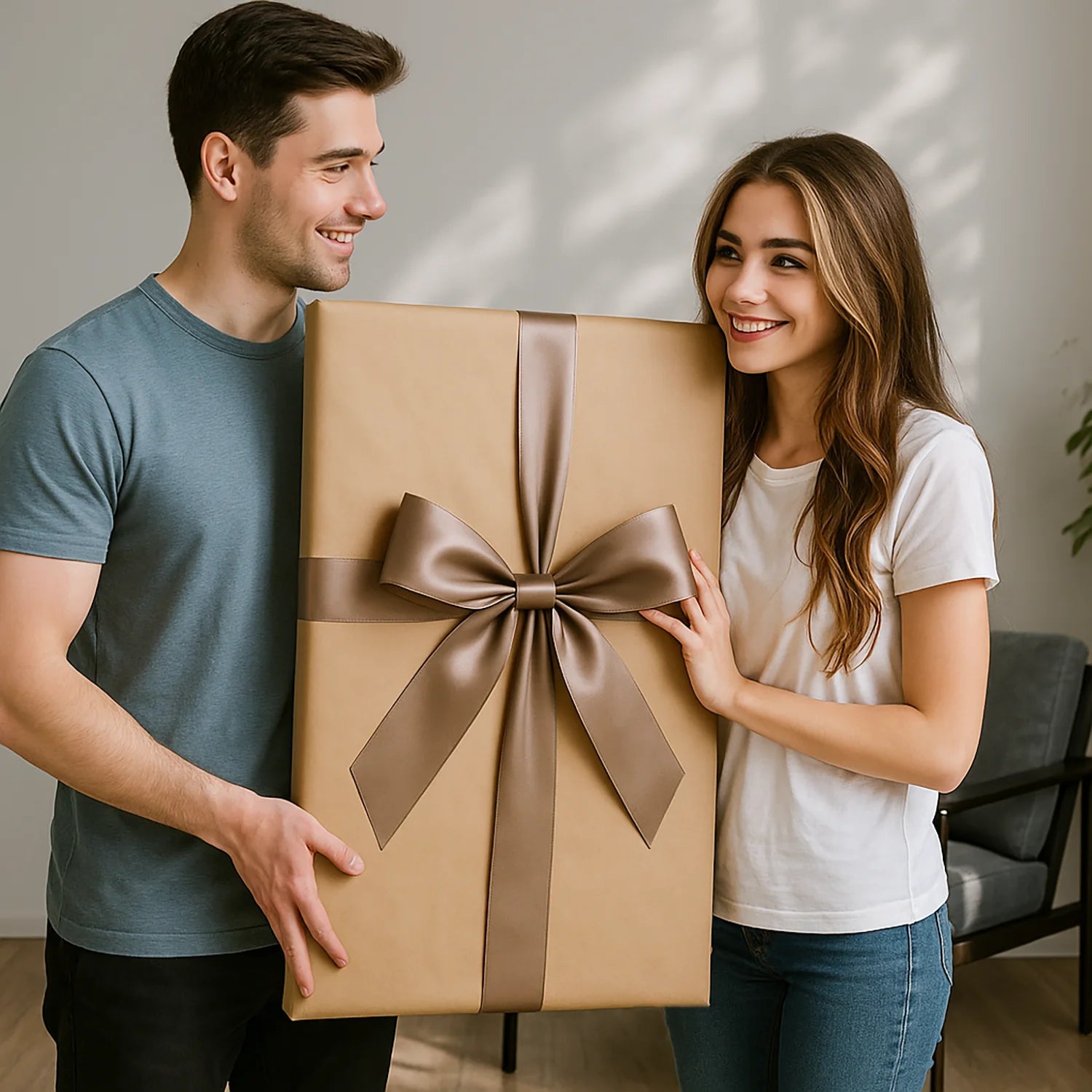 Image of Dziewczyna w stylu futurystycznym - plakat z Twojego zdjęcia