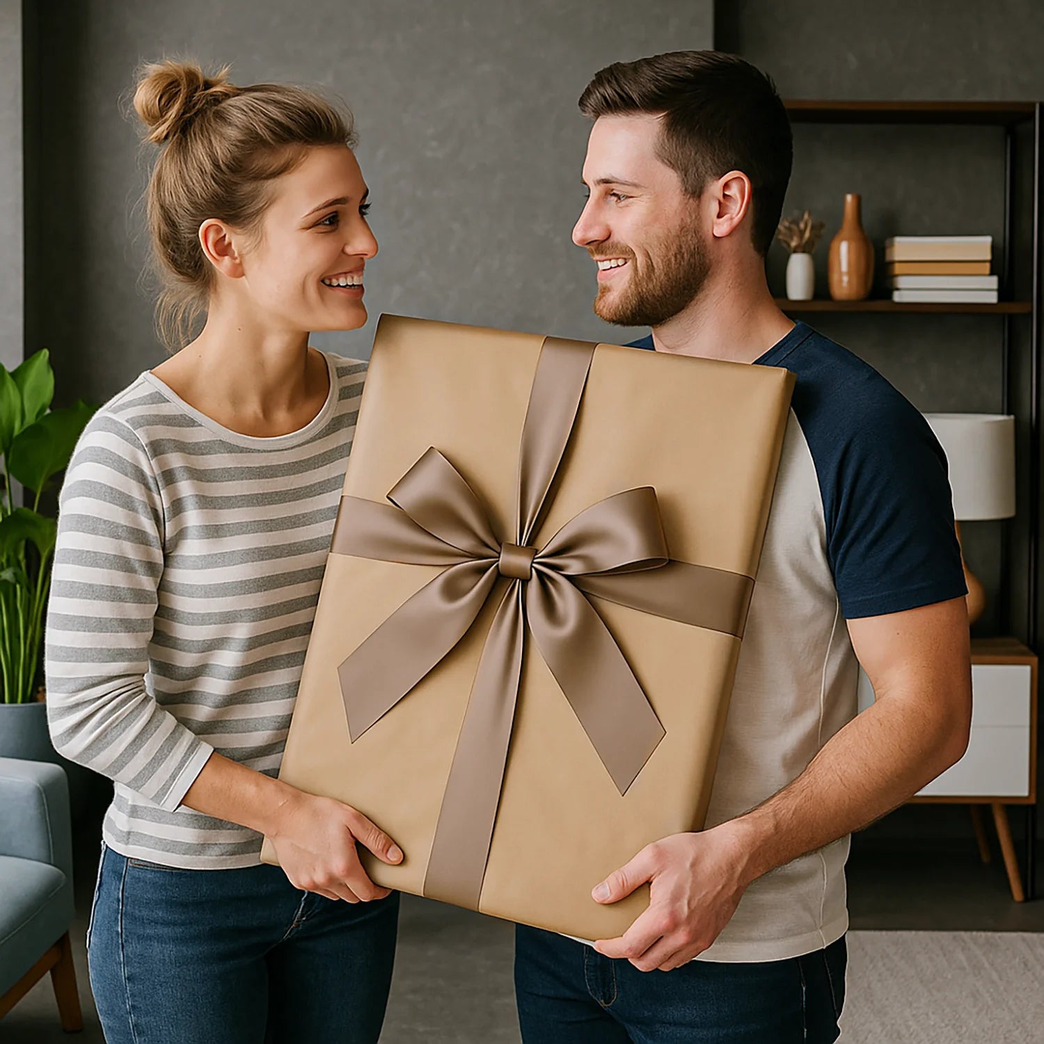 Image of Szczęśliwe 30 lat pary - obraz na płótnie z Twojego zdjęcia