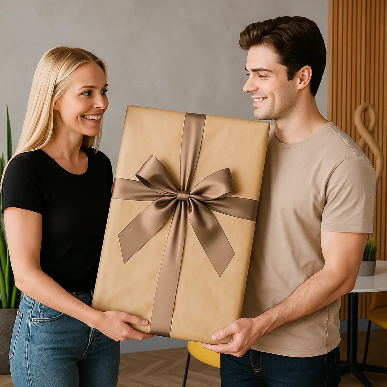 Image of Dworska para - obraz na płótnie z Twojego zdjęcia