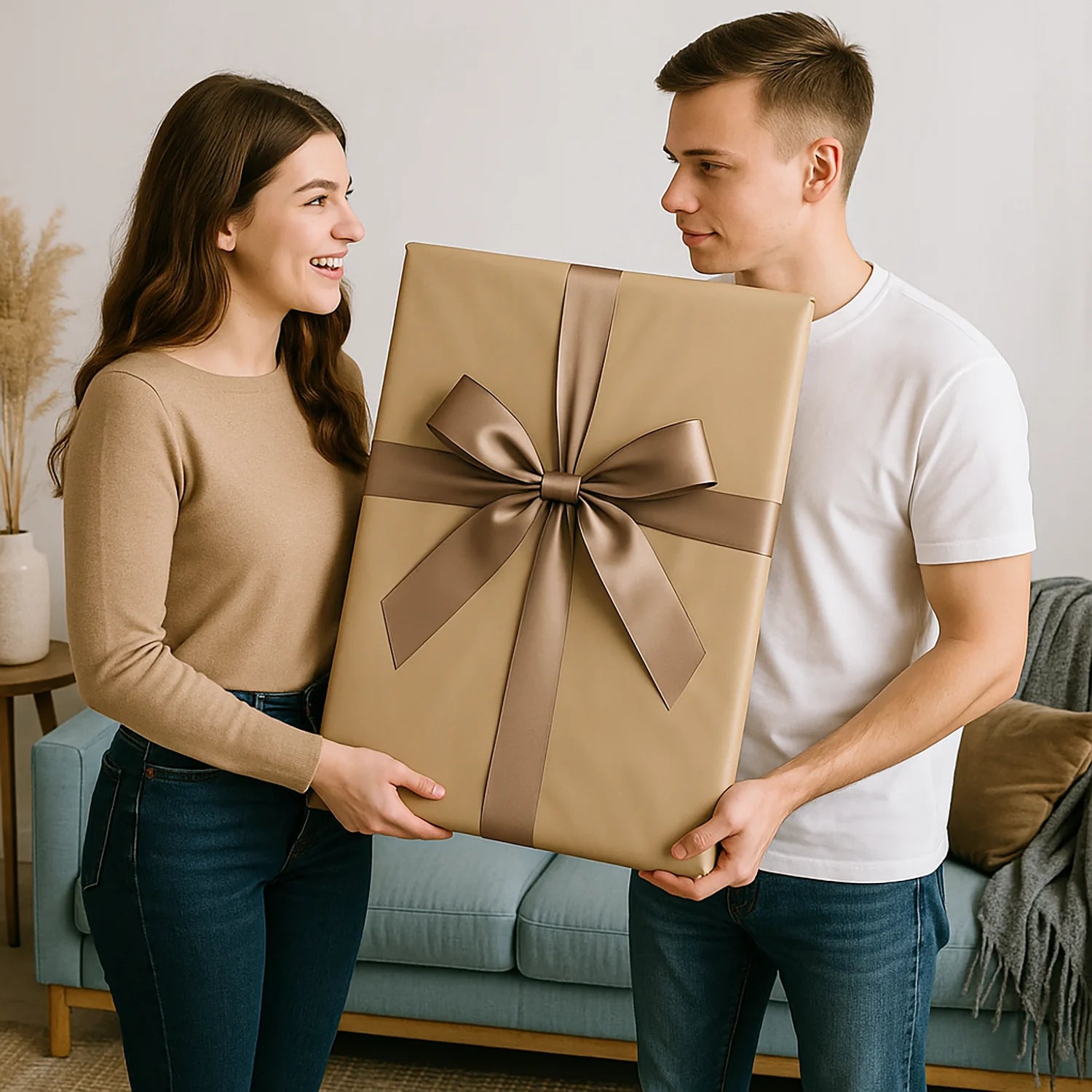 Image of Dwoje zakochanych - obraz na płótnie z Twojego zdjęcia