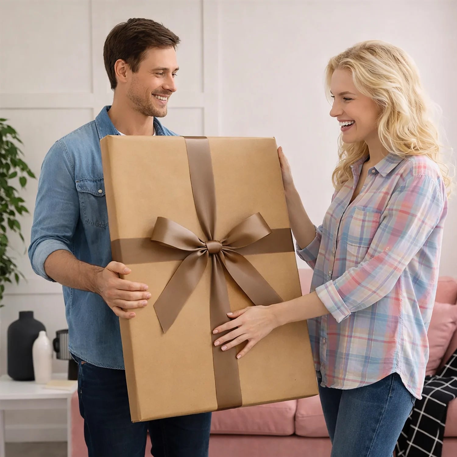 Image of Portret pary zakochanych - obraz na płótnie z Twojego zdjęcia