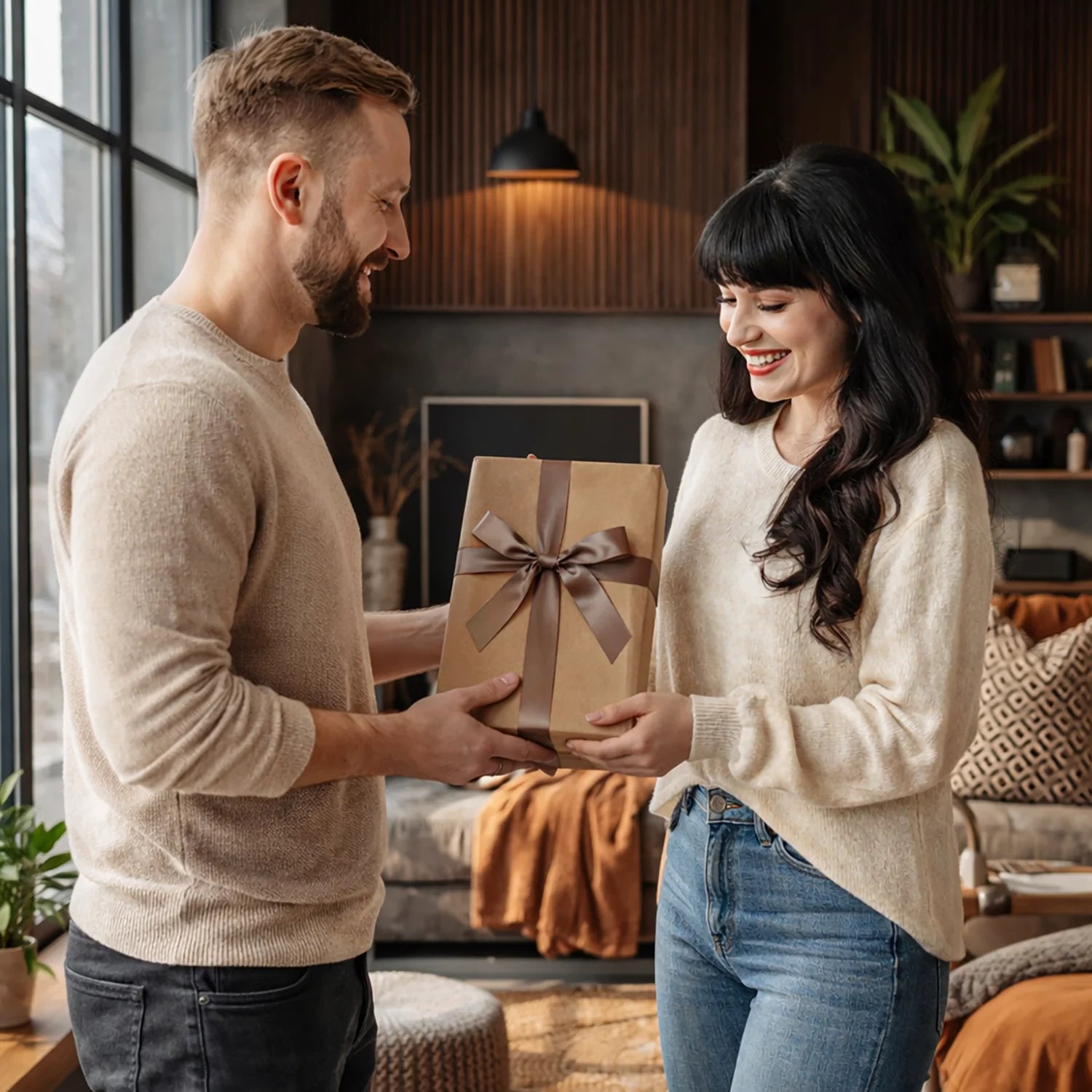 Image of Dwoje zakochanych w Walentynki - druk na szkle z Twojego zdjęcia