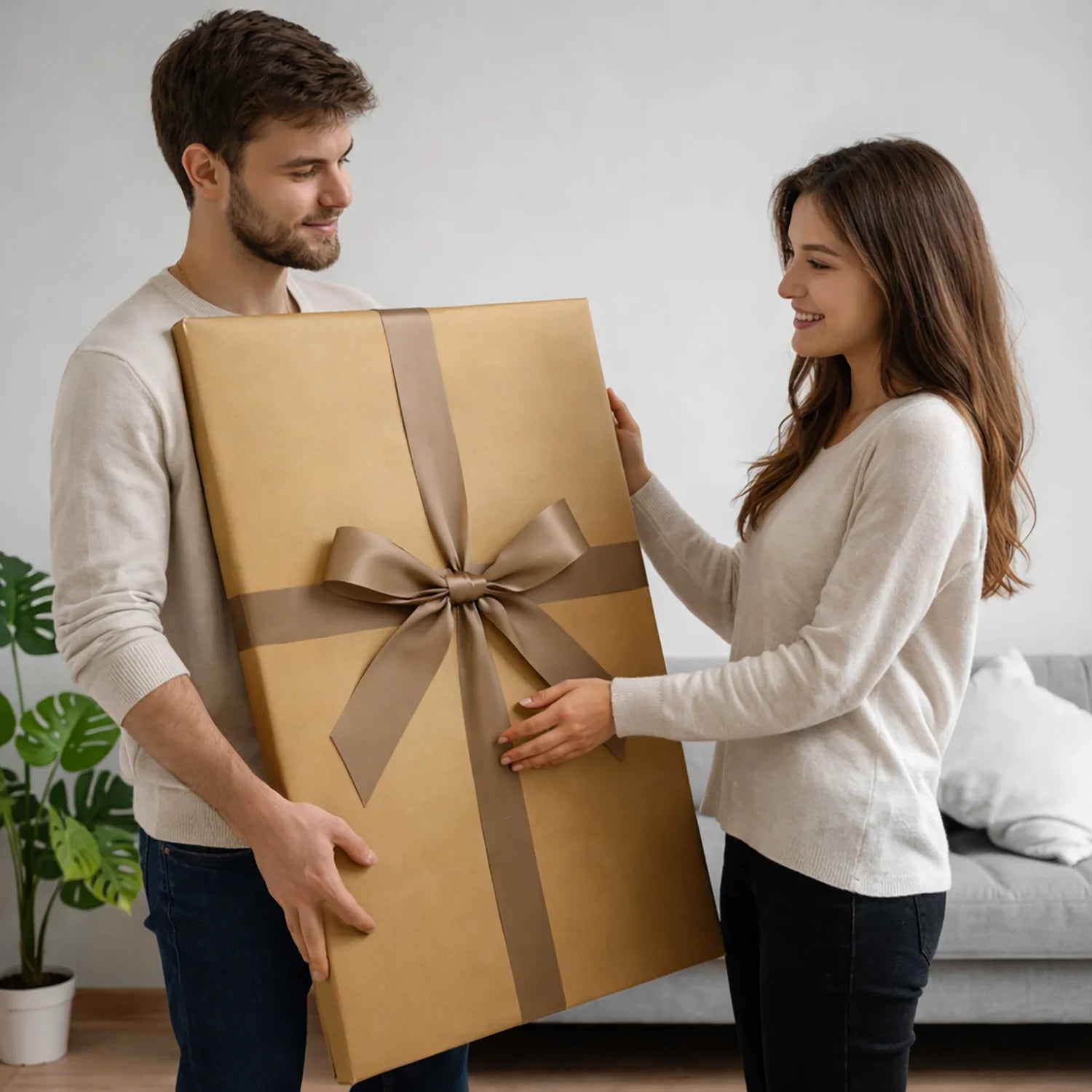 Image of 5 lat miłości - obraz na płótnie z Twojego zdjęcia