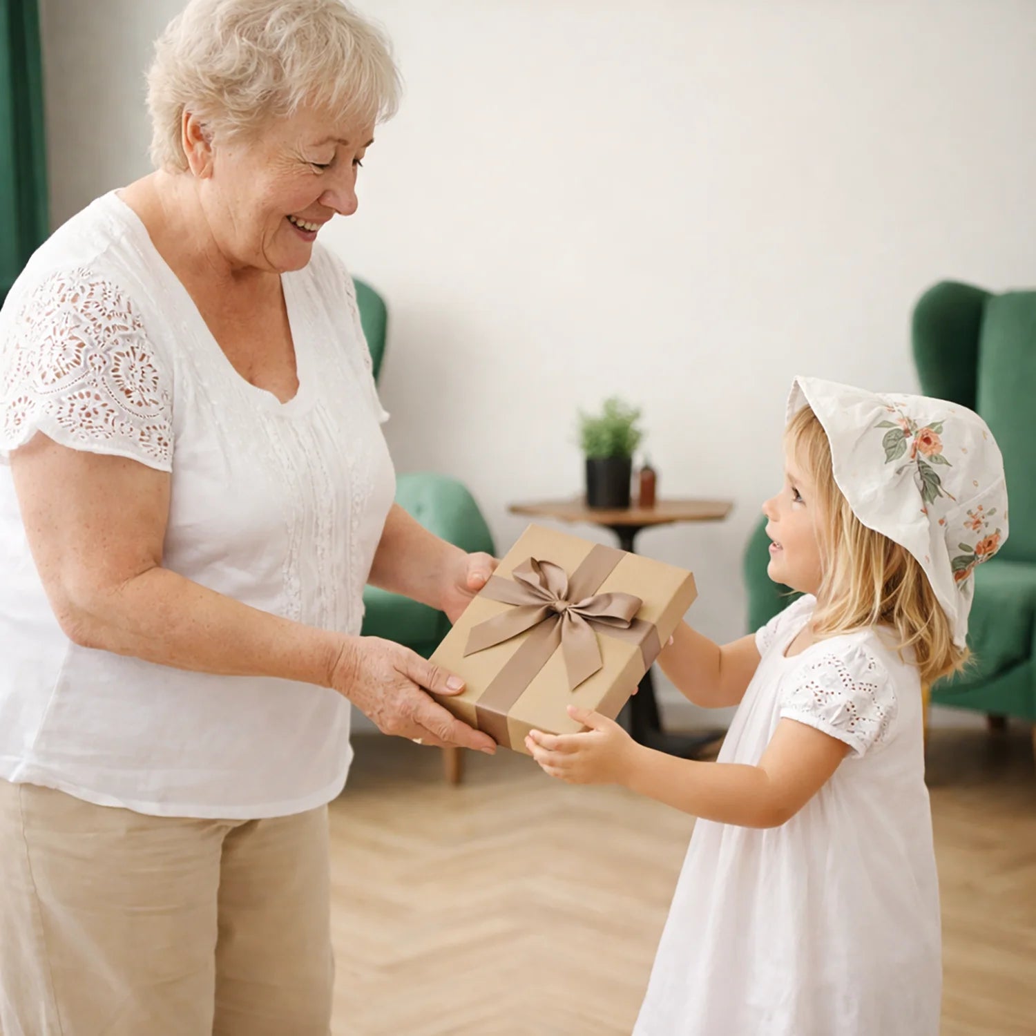 Image of Kolaż + podziękowanie dla najlepszej babci - druk na szkle z Twojego zdjęcia
