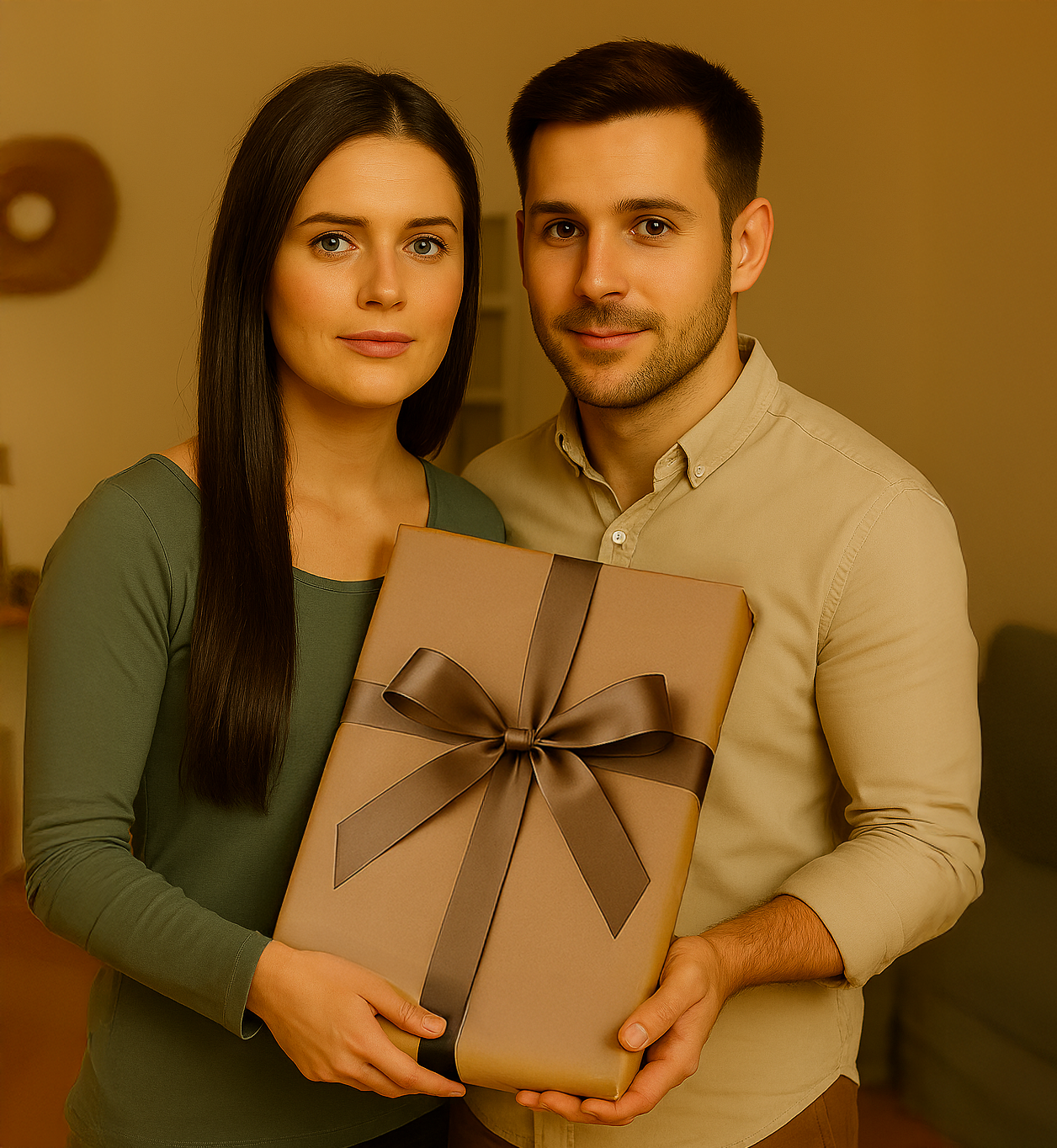 Image of Na grzbiecie pandy z okazji 40. - obraz na płótnie z Twojego zdjęcia