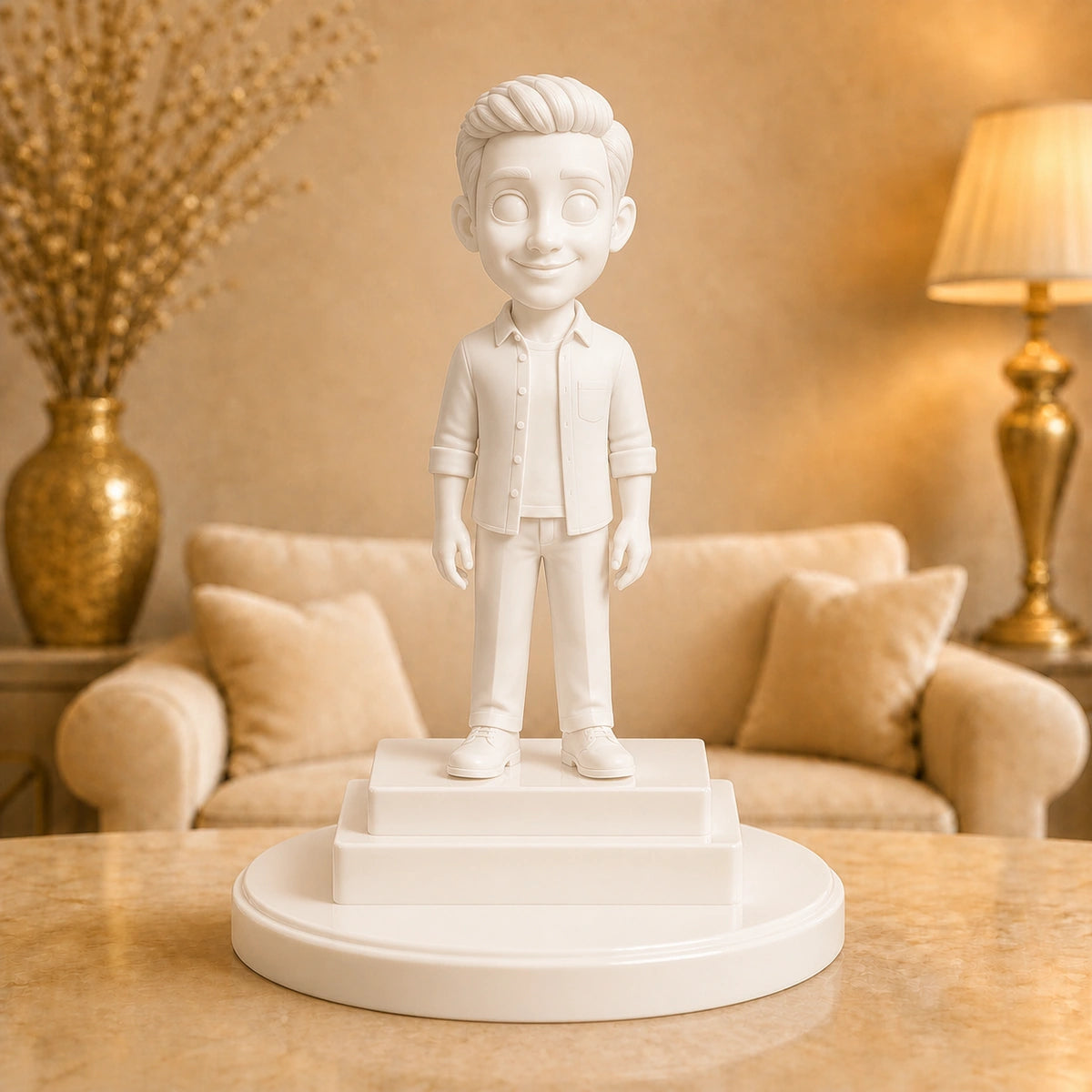 Image of Personalizowana figurka 3D karykatura ze zdjęcia – wyjątkowy prezent dla niego