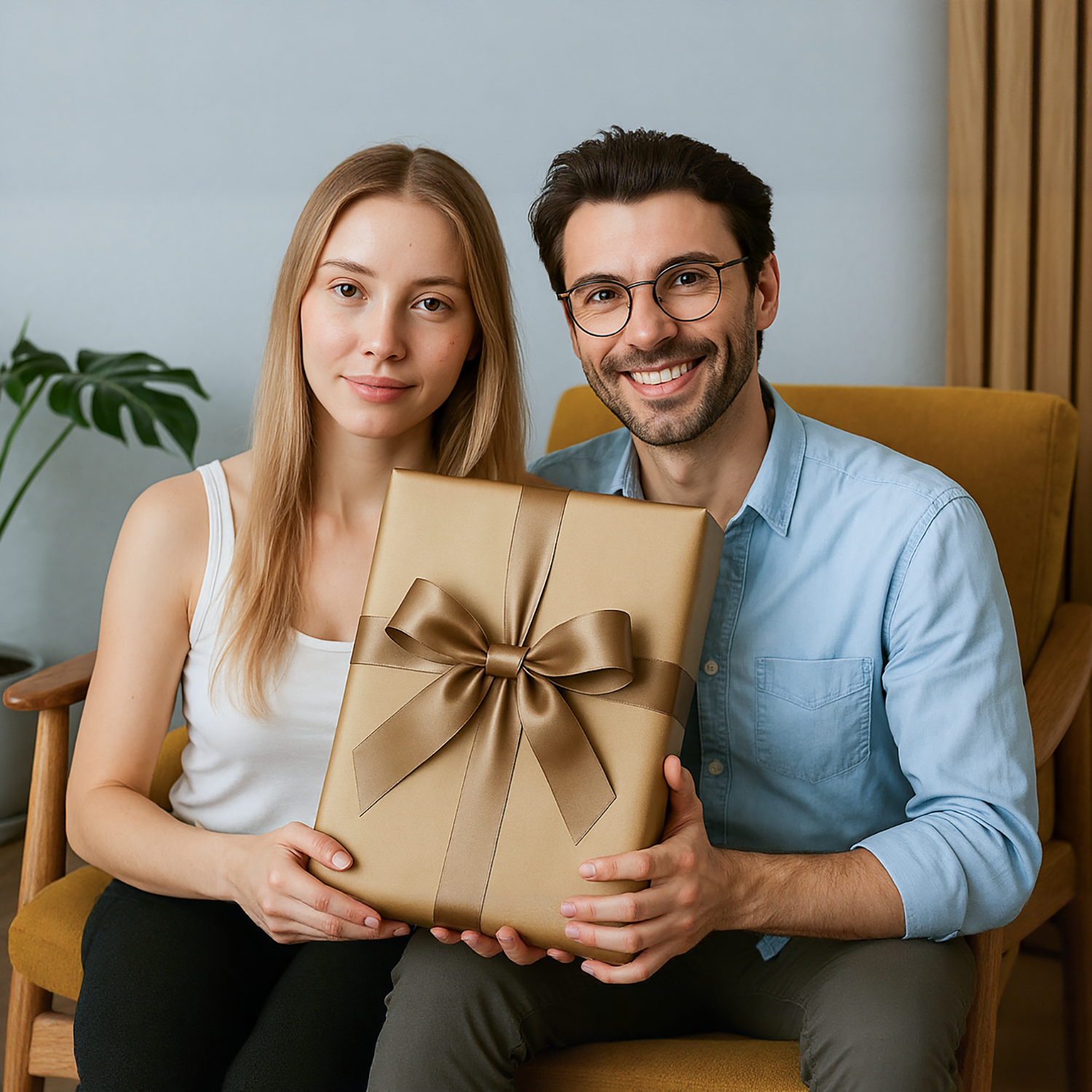 Image of Królewska karykatura zakochanych - plakat z Twojego zdjęcia