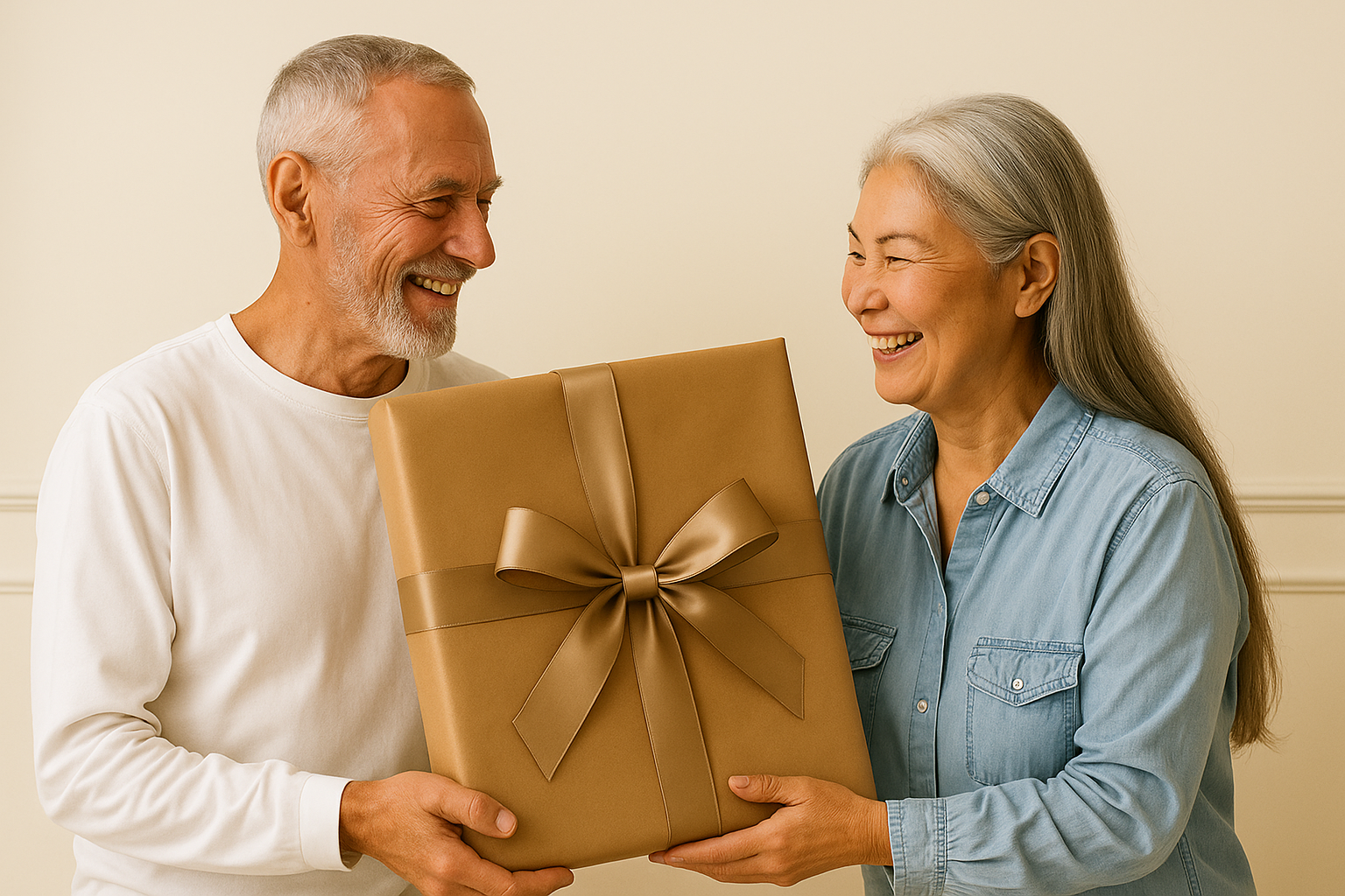 Image of Ilustracja na 40 lat małżeństwa - obraz na płótnie z Twojego zdjęcia