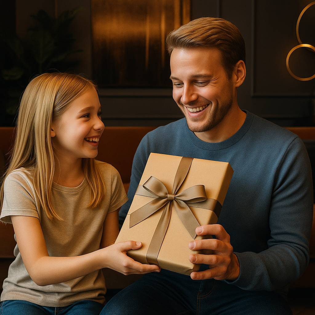 Image of Portret taty z córką - druk na szkle, portret z Twojego zdjęcia