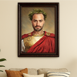 Image of Portret Juliusza Cezara - obraz na płótnie z Twojego zdjęcia
