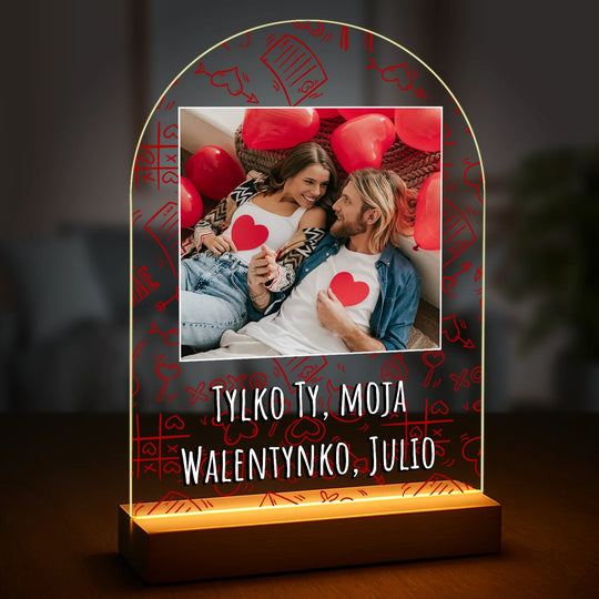 Tylko Ty - druk na szkle, portret z Twojego zdjęcia
