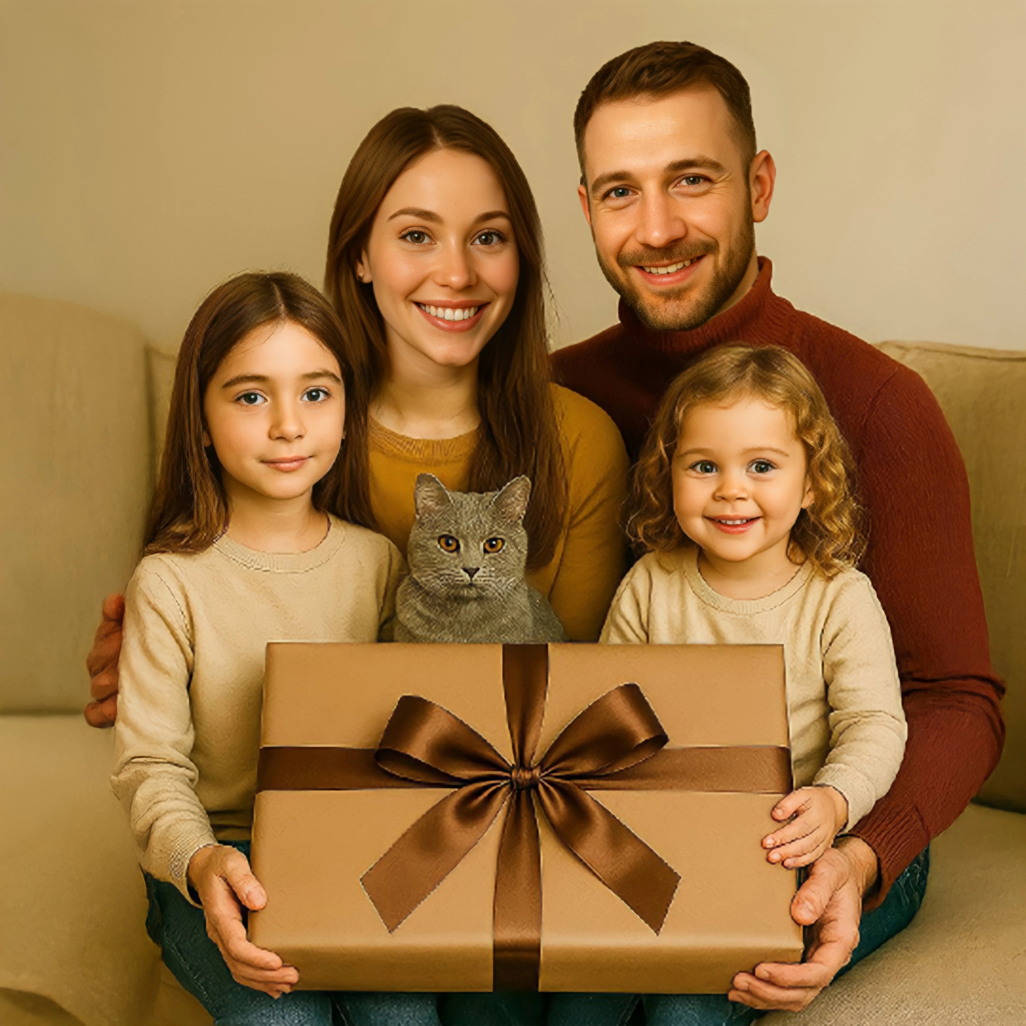 Image of Świąteczny czas - obraz na płótnie z Twojego zdjęcia