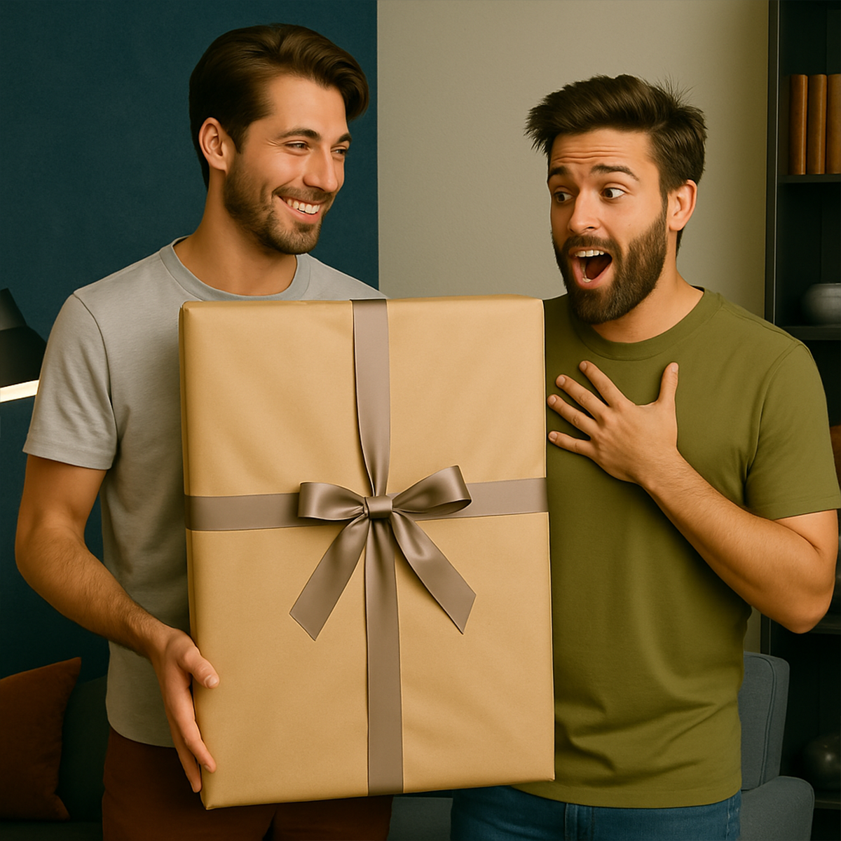 Image of Braterska więź - obraz na płótnie z Twojego zdjęcia