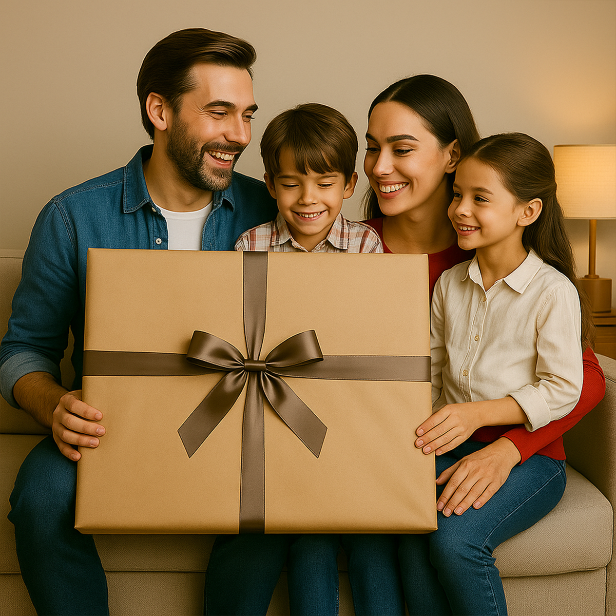 Image of Nasza rodzina - obraz na płótnie z Twojego zdjęcia