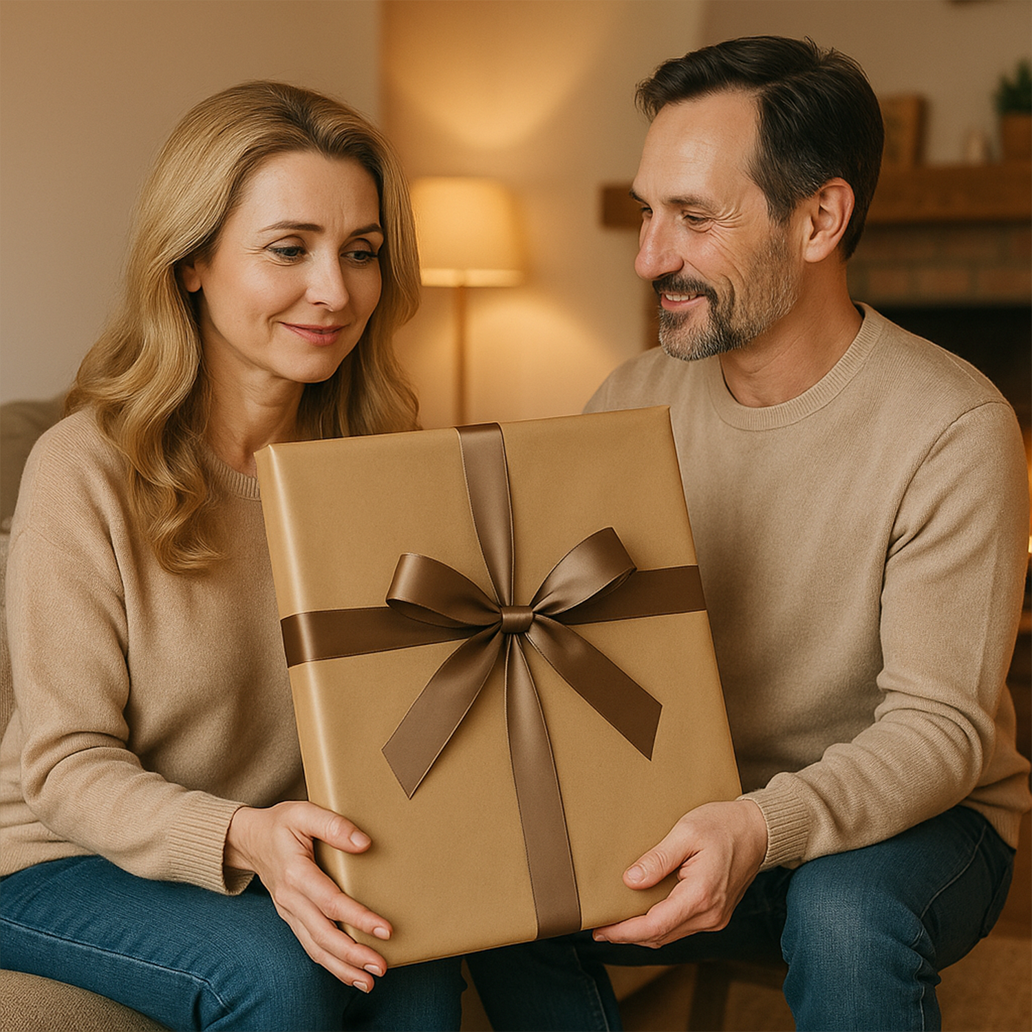 Image of Portret w stylu gwiazdy na 50 urodziny - obraz na płótnie z Twojego zdjęcia