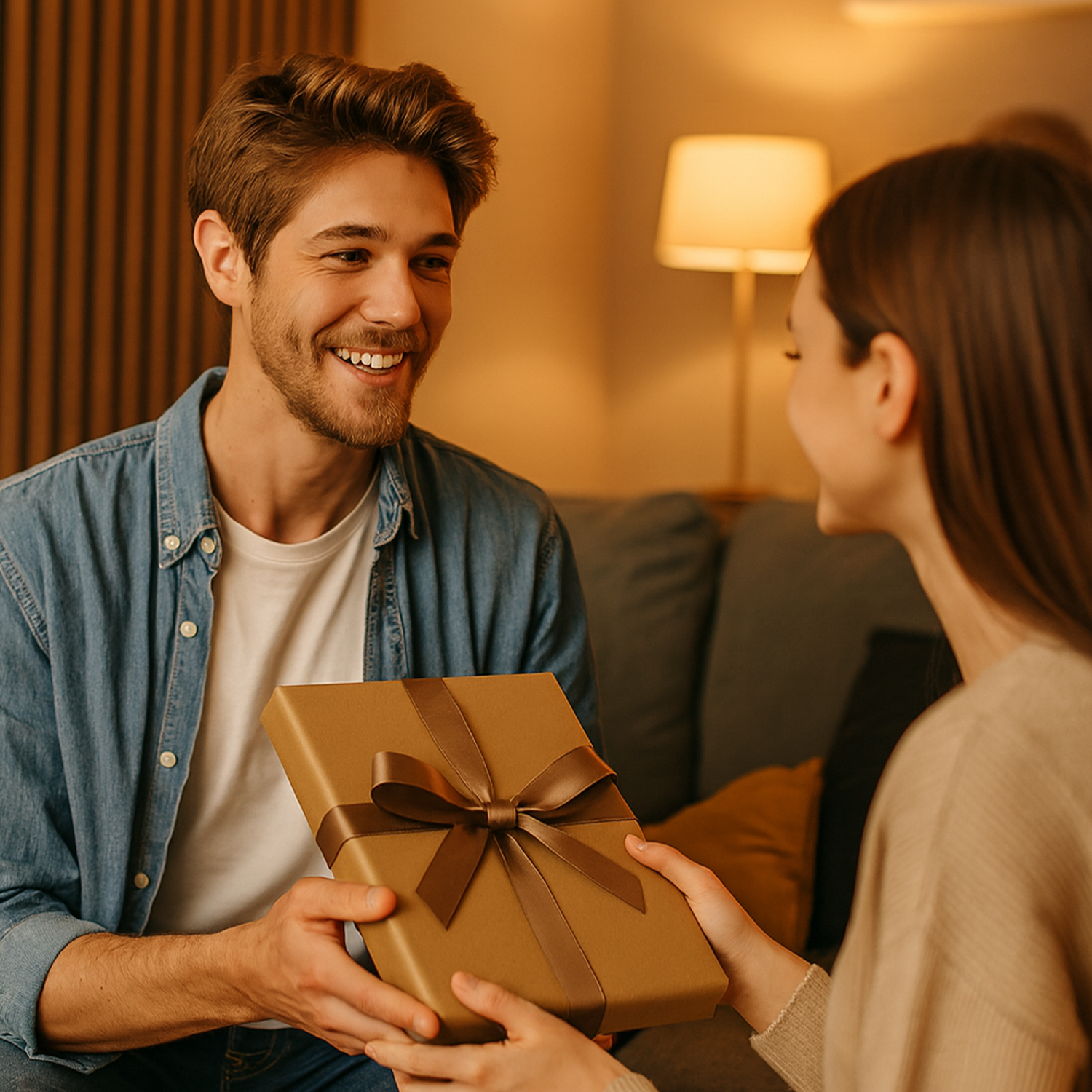 Image of Karykatura z okazji jego 35 urodzin - druk na szkle, portret z Twojego zdjęcia