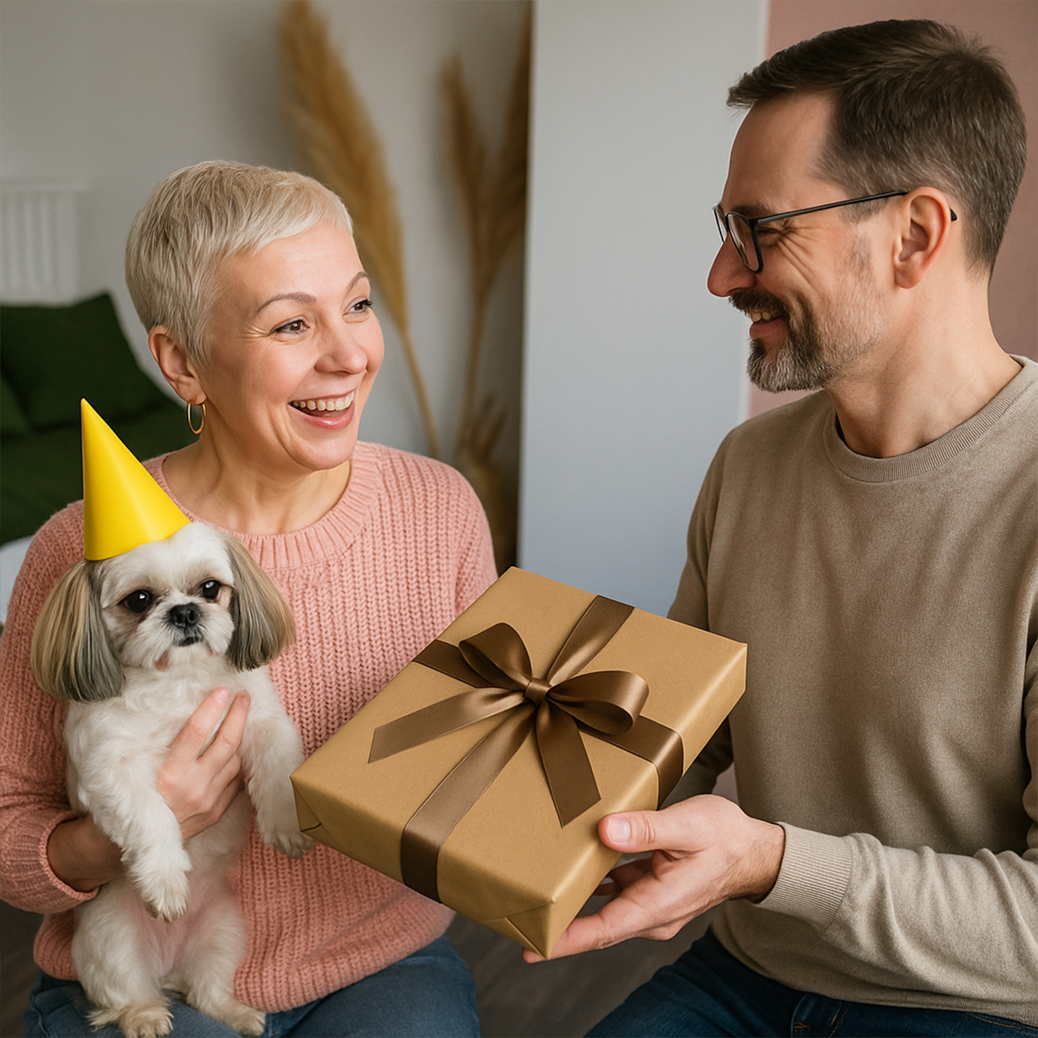 Image of Portret na 60 urodziny babci - druk na szkle, portret z Twojego zdjęcia