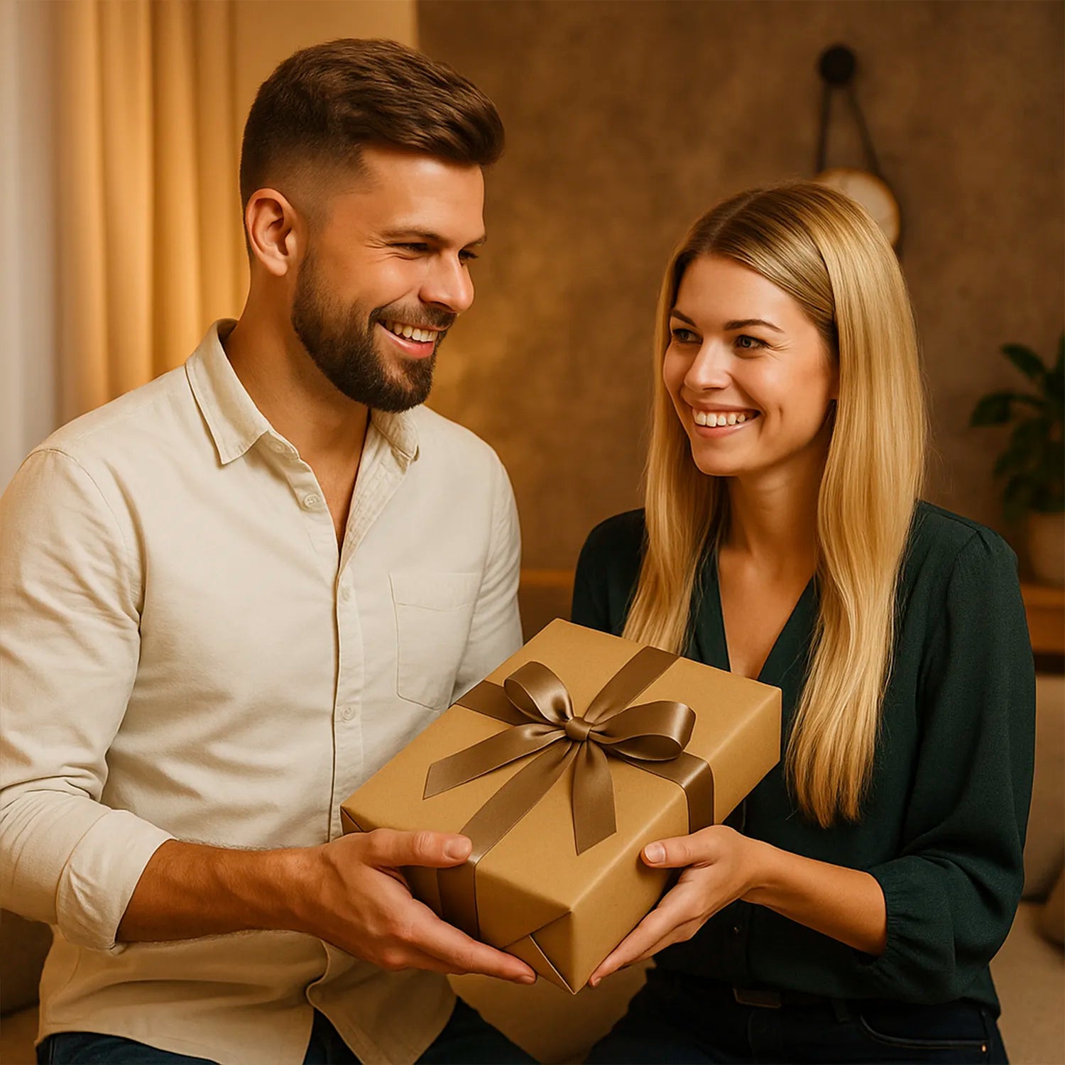 Image of Bycie razem to szczęście  - druk na szkle z Twojego zdjęcia