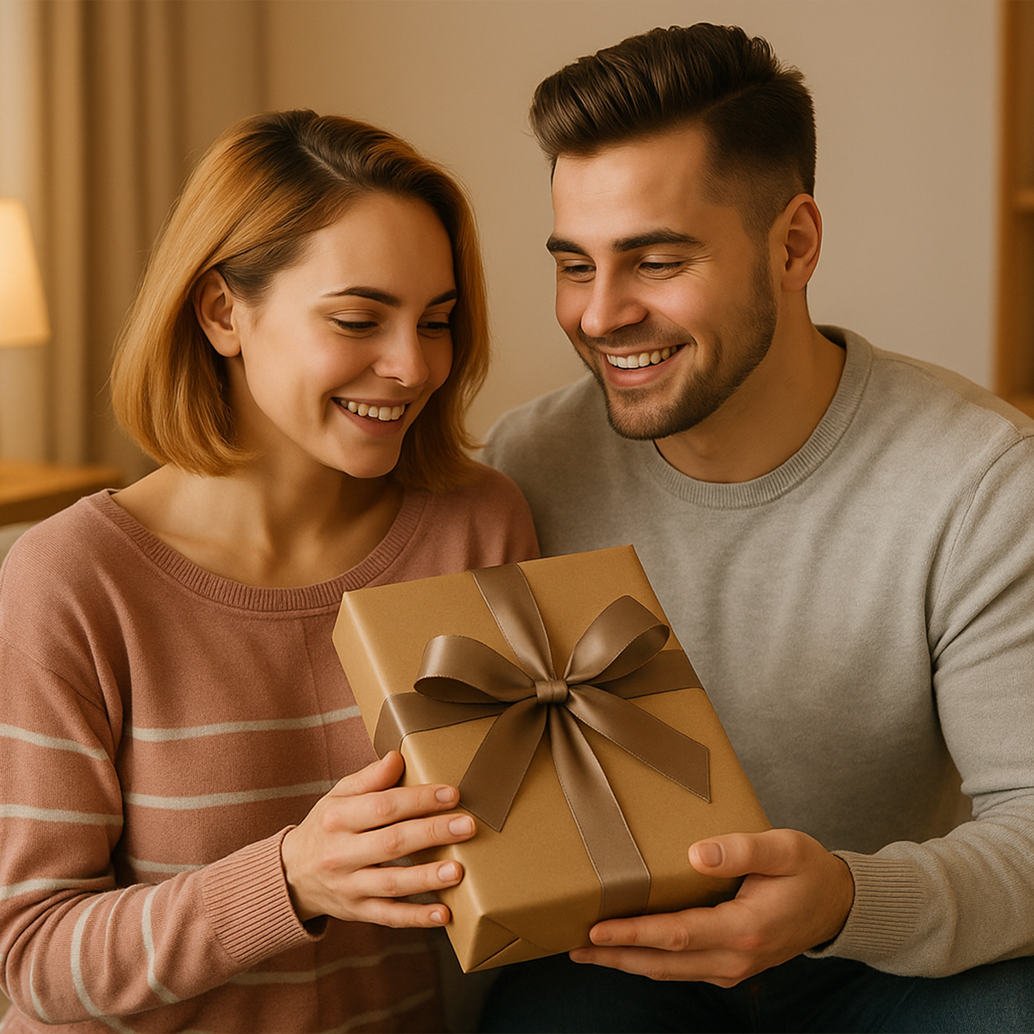 Image of Portret w stylu figurek - druk na szkle, portret z Twojego zdjęcia