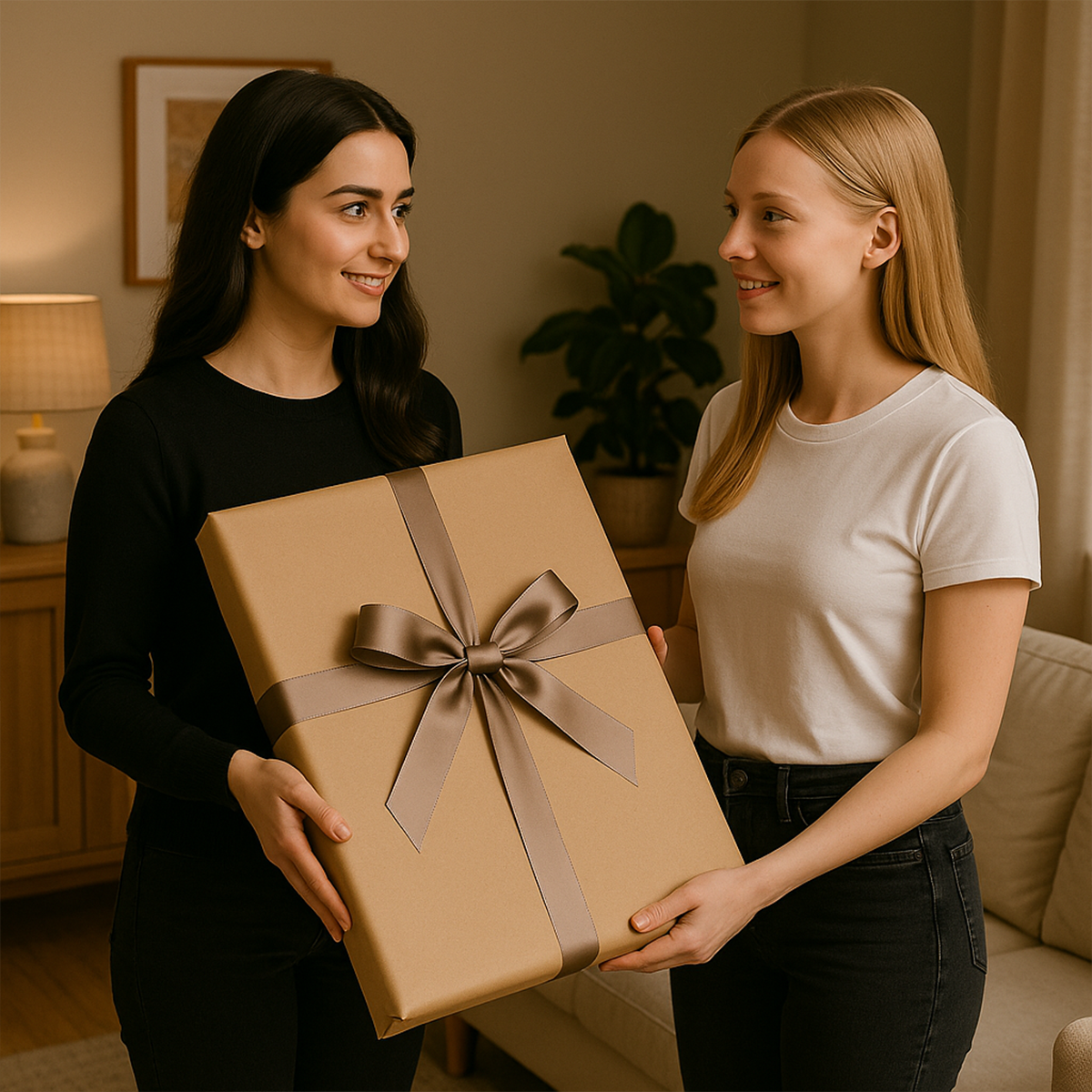 Image of Dwie królowe - obraz na płótnie z Twojego zdjęcia