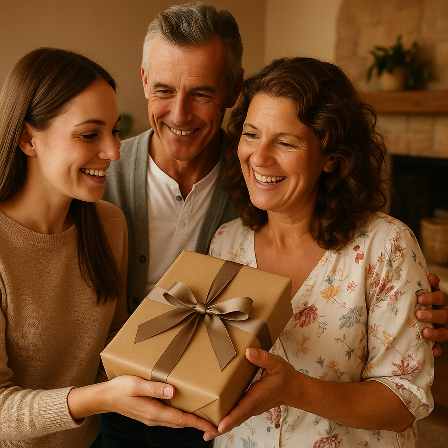 Image of Ilustracja pary małżonków - druk na szkle, portret z Twojego zdjęcia