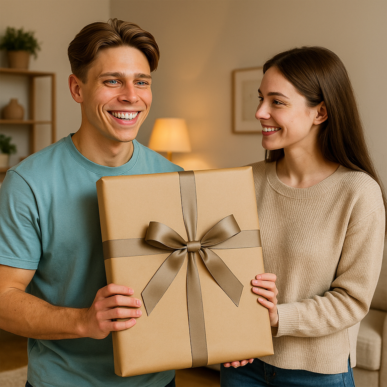 Image of Realistyczna karykatura mężczyzny - obraz na płótnie z Twojego zdjęcia