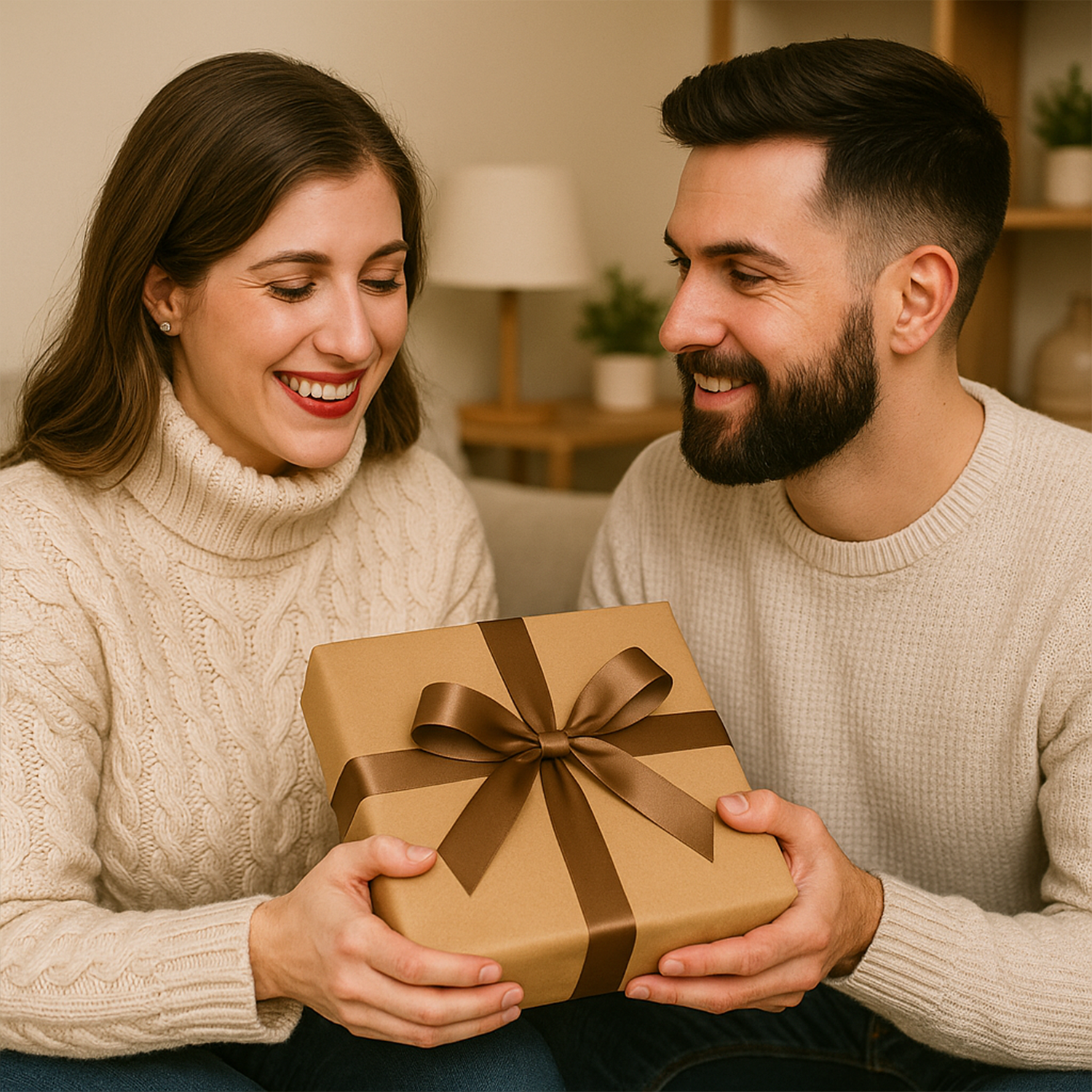Image of Para w różanej ramce - druk na szkle z Twojego zdjęcia