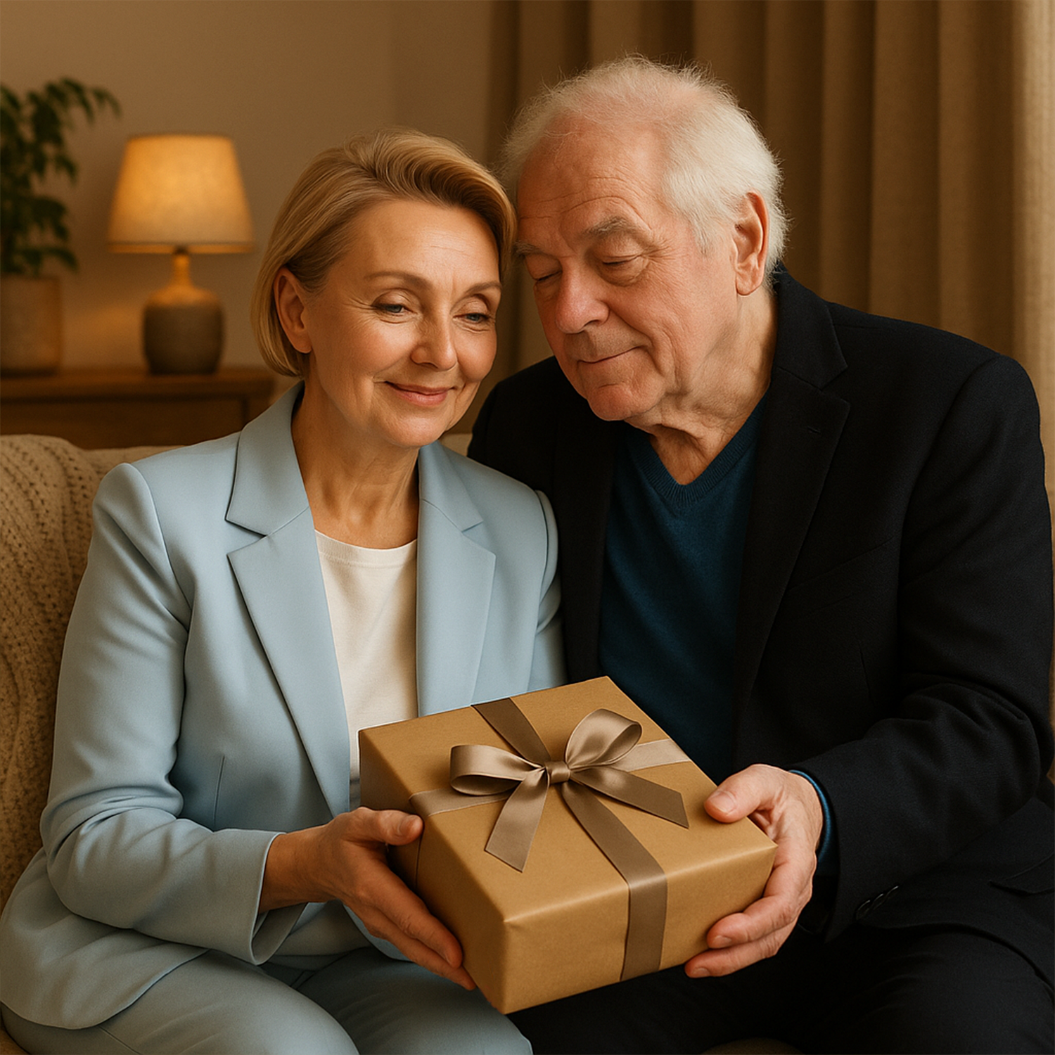 Image of Każdy nowy rok razem - druk na szkle, portret z Twojego zdjęcia