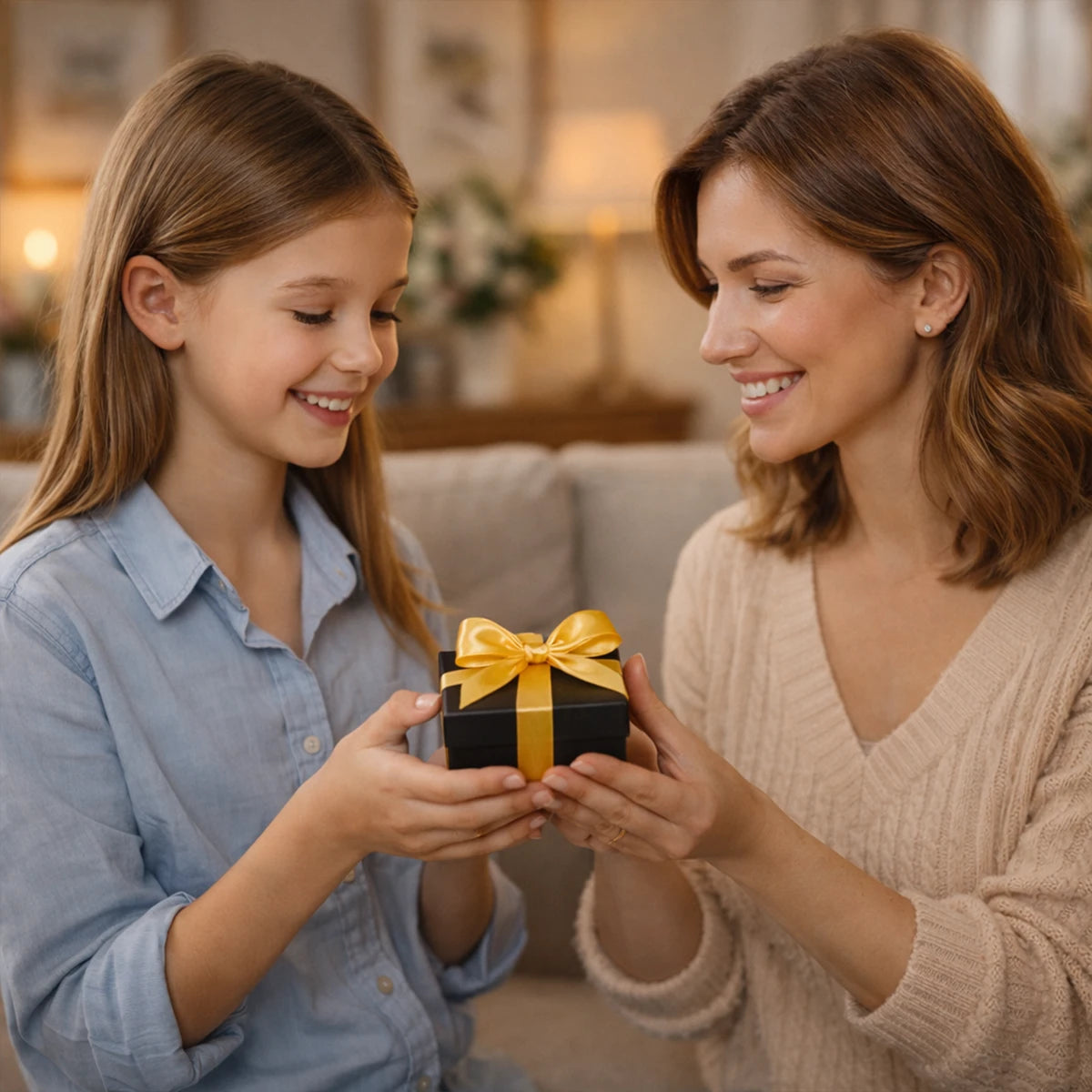 Image of Kochana córko - personalizowany wisiorek koperta z grawerem