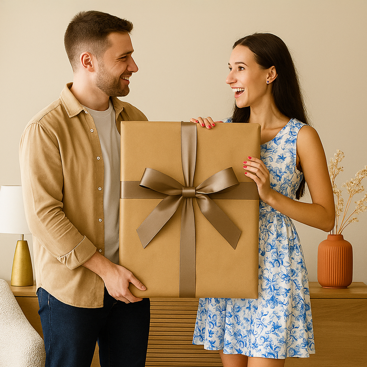 Image of Portret w stylu abstrakcyjnym - obraz na płótnie z Twojego zdjęcia